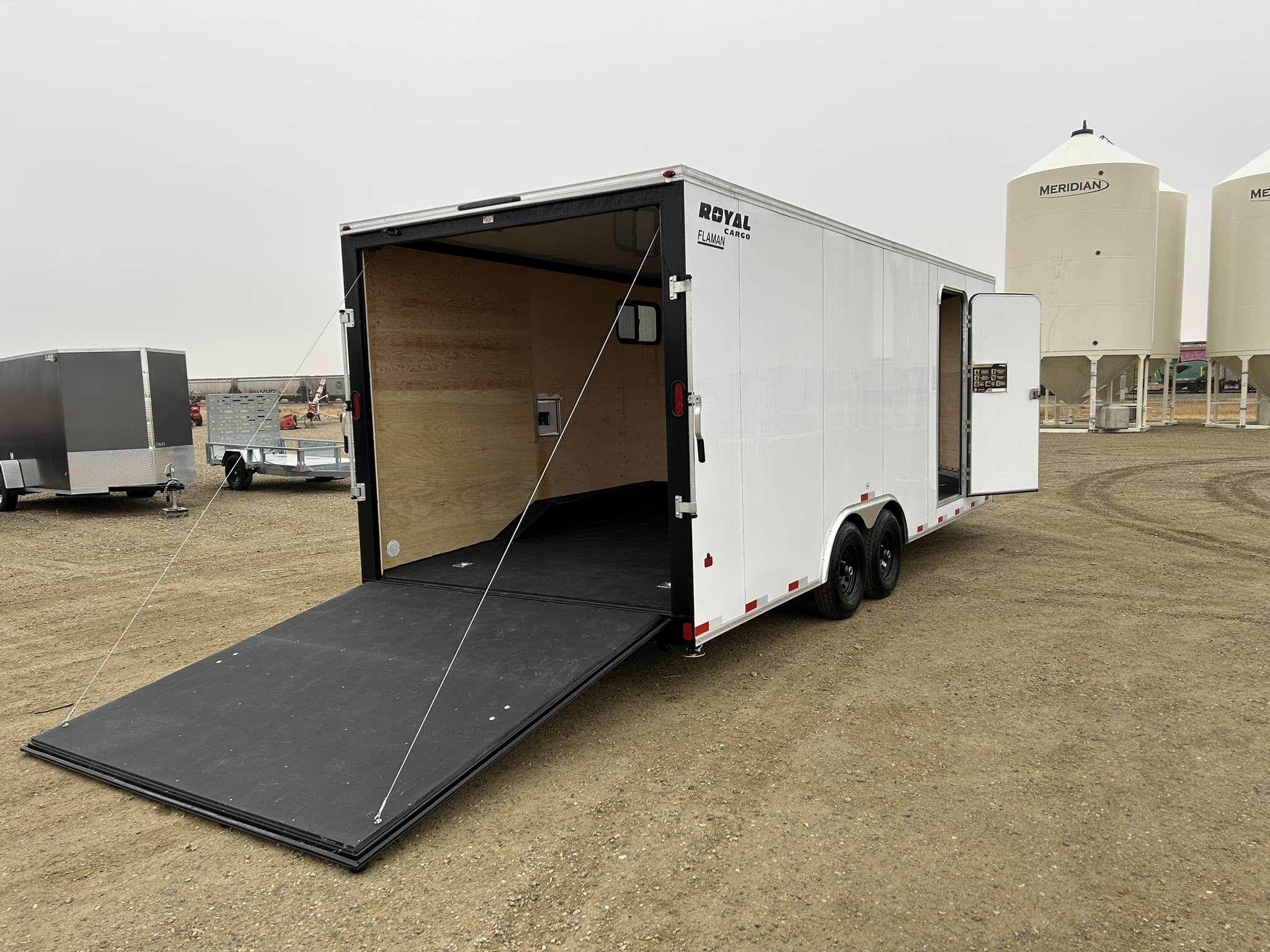 Royal Cargo 8'6" x 22' + V-Nose Toy Hauler Trailer