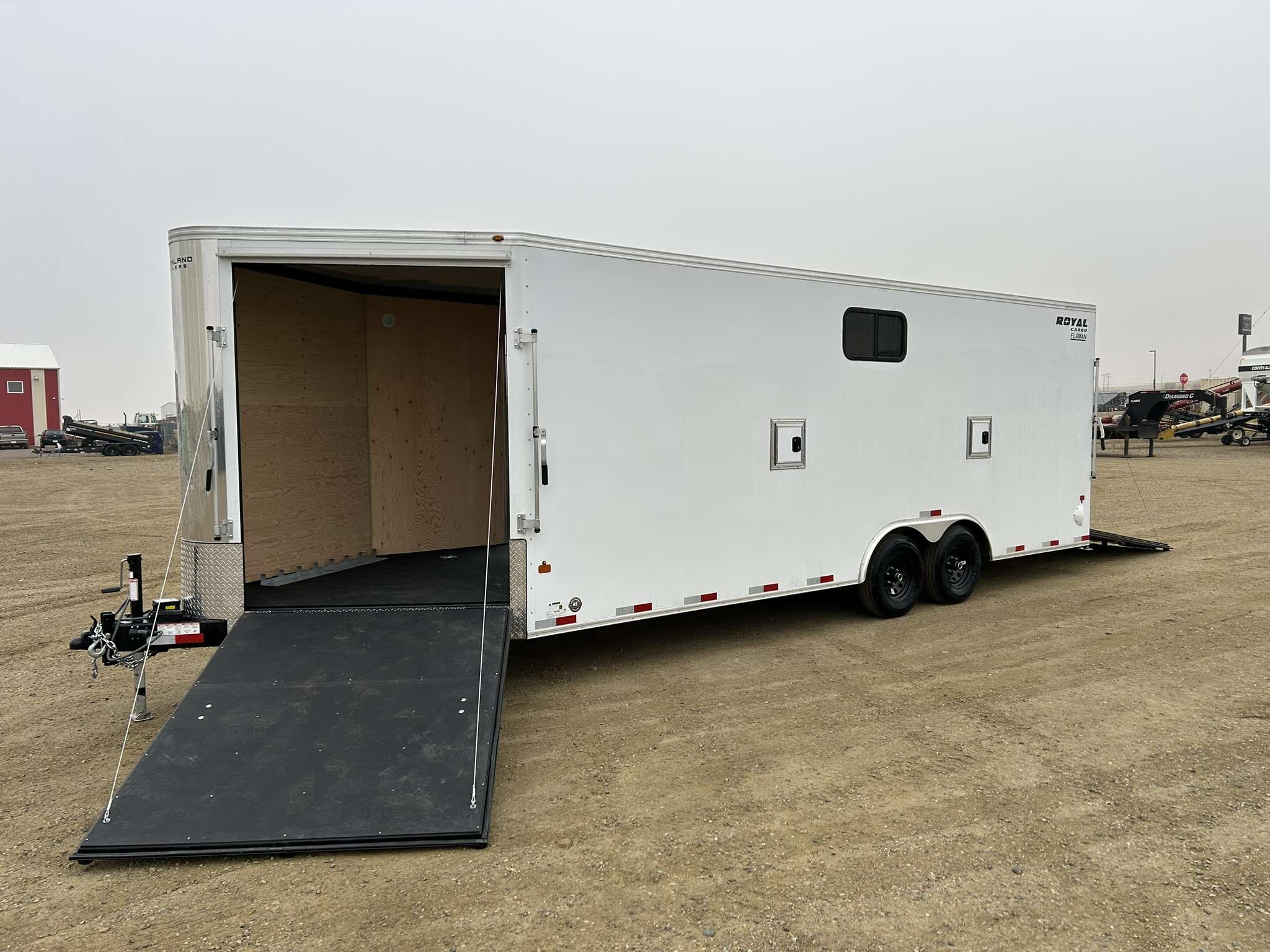 Royal Cargo 8'6" x 22' + V-Nose Toy Hauler Trailer
