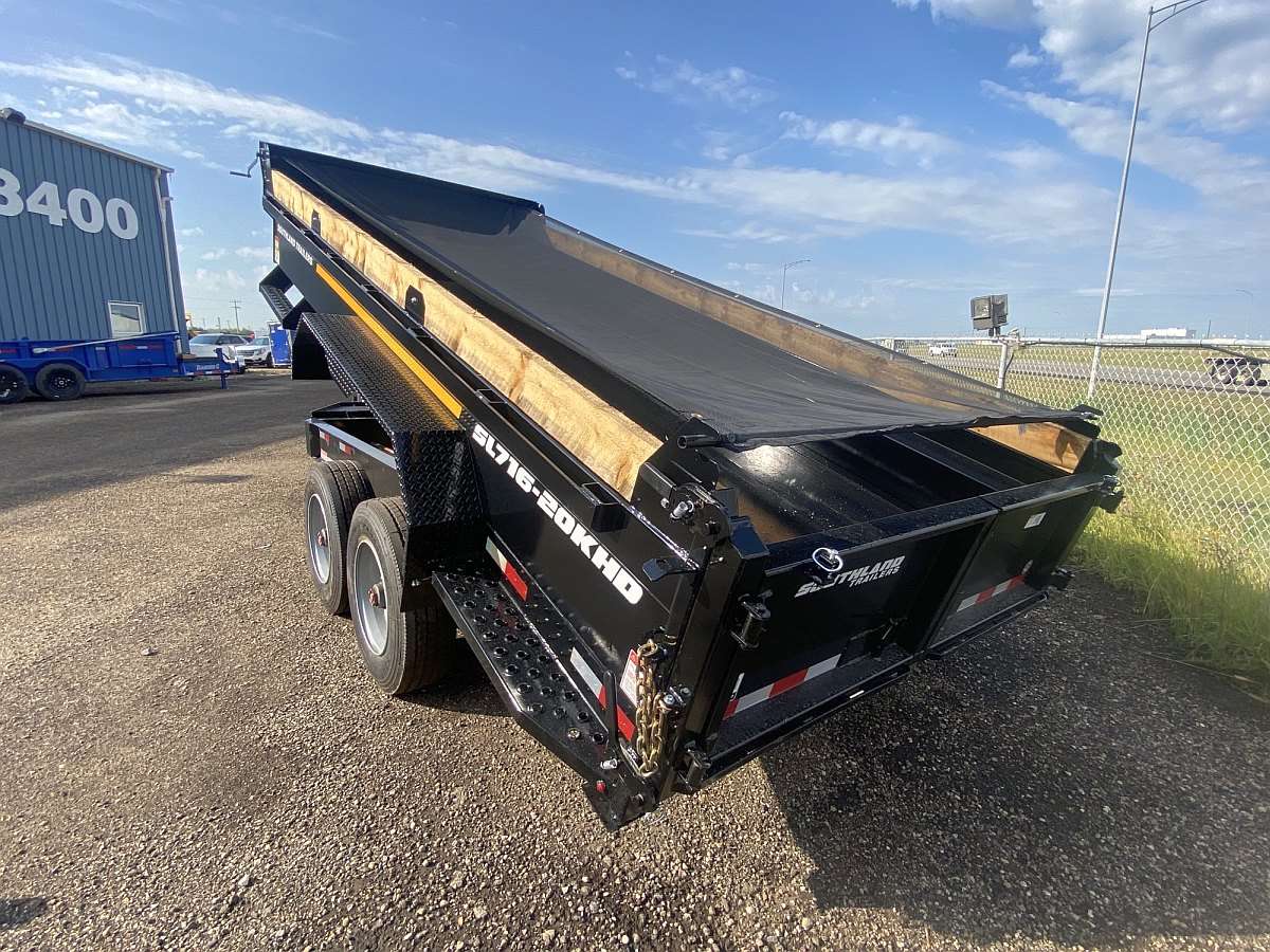 *Seasonal Clearance* 2024 Southland 16'-20KHD Dump Trailer