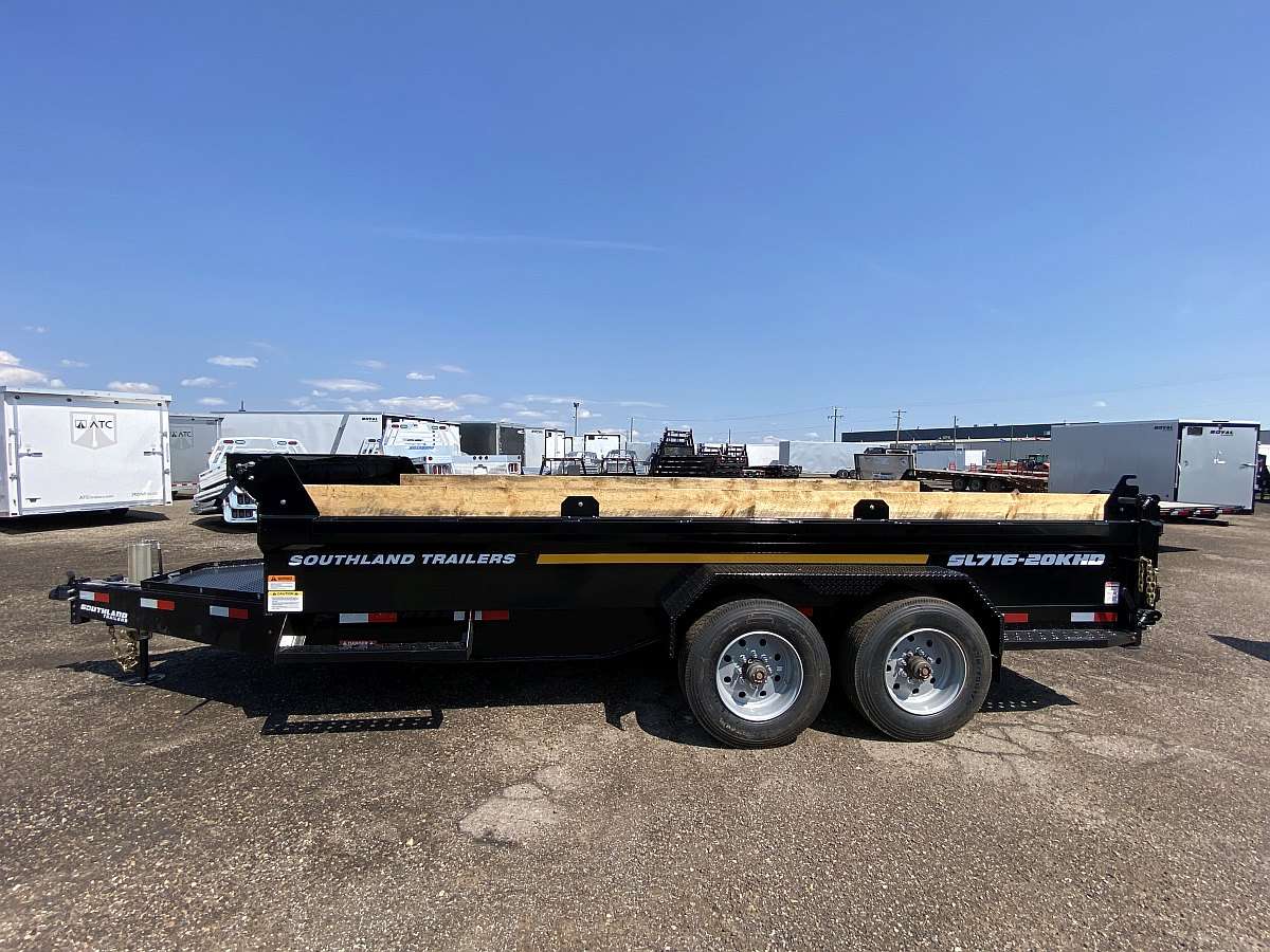 *Seasonal Clearance* 2024 Southland 16'-20KHD Dump Trailer