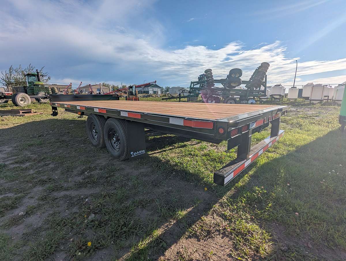 *Seasonal Clearout* 2023 Oasis 20' Highboy Flat Deck Trailer