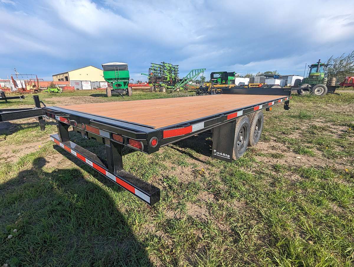 *Seasonal Clearout* 2023 Oasis 20' Highboy Flat Deck Trailer