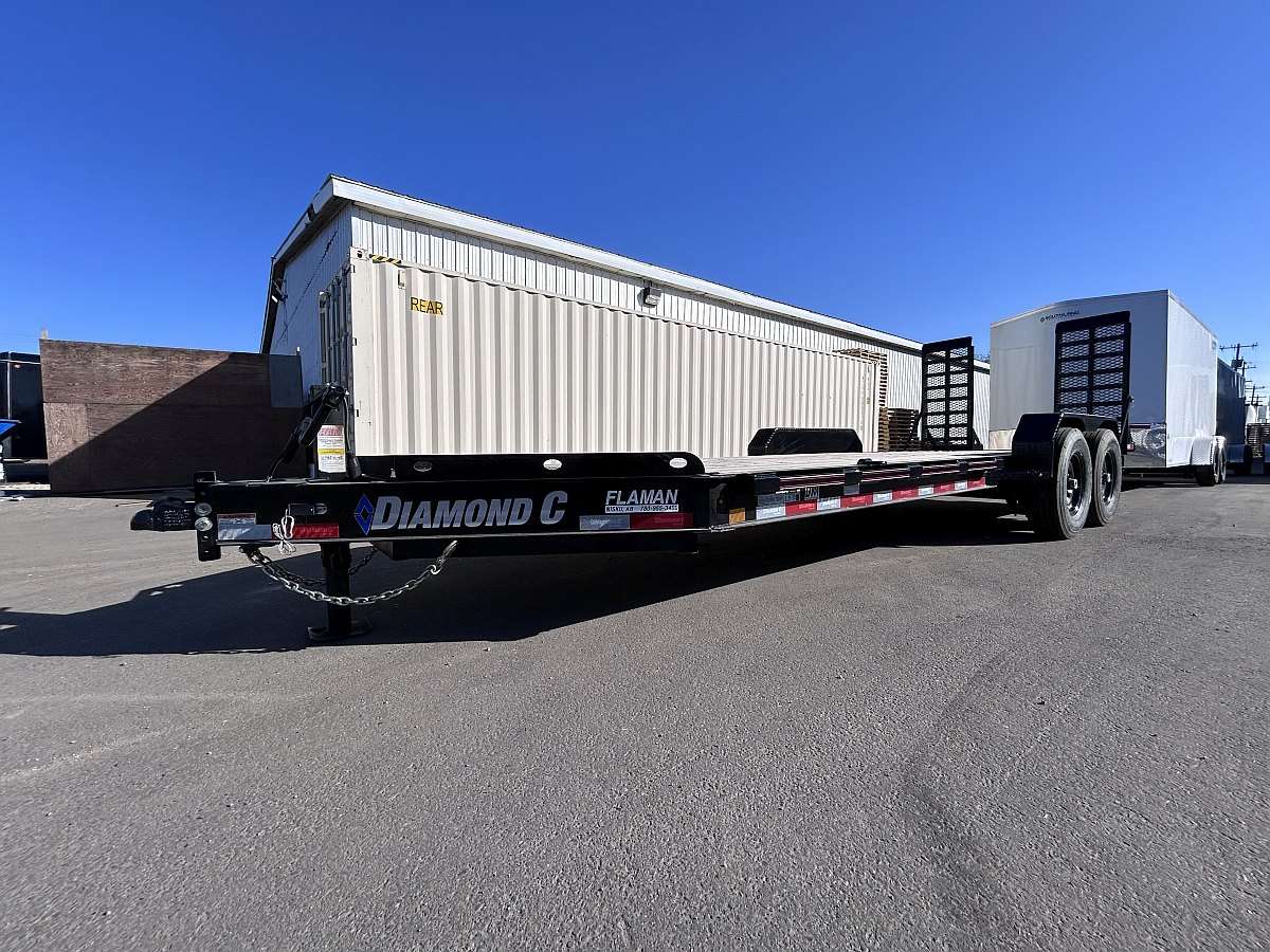 *Seasonal Clearout* 2024 Diamond C 20' Equipment Trailer