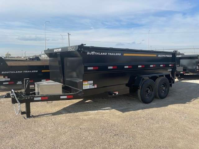 Southland 14'- 14K High Side Dump Trailer