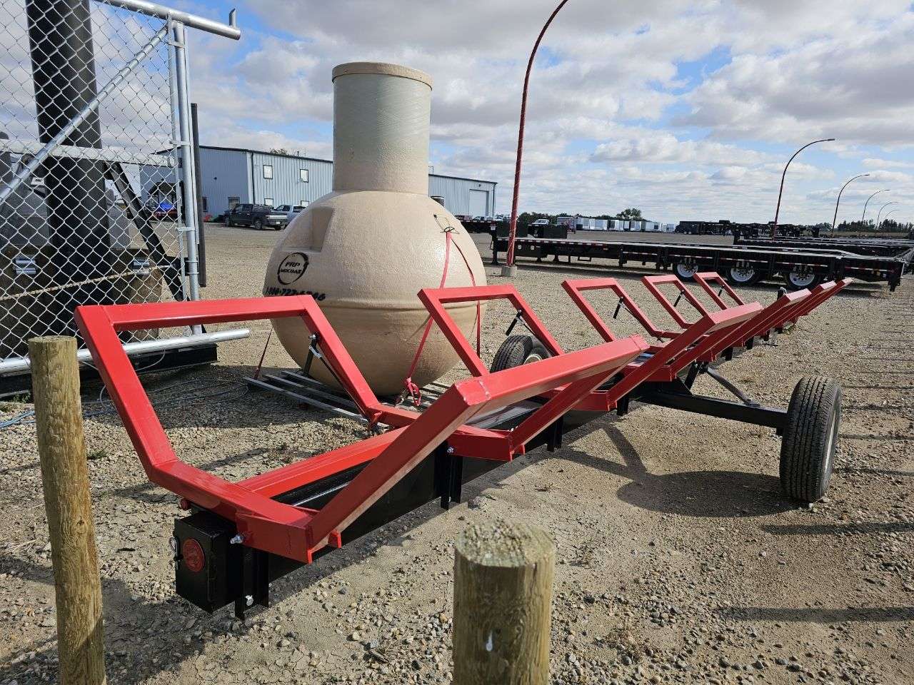 Trailtech 5 Bale Transport Trailer