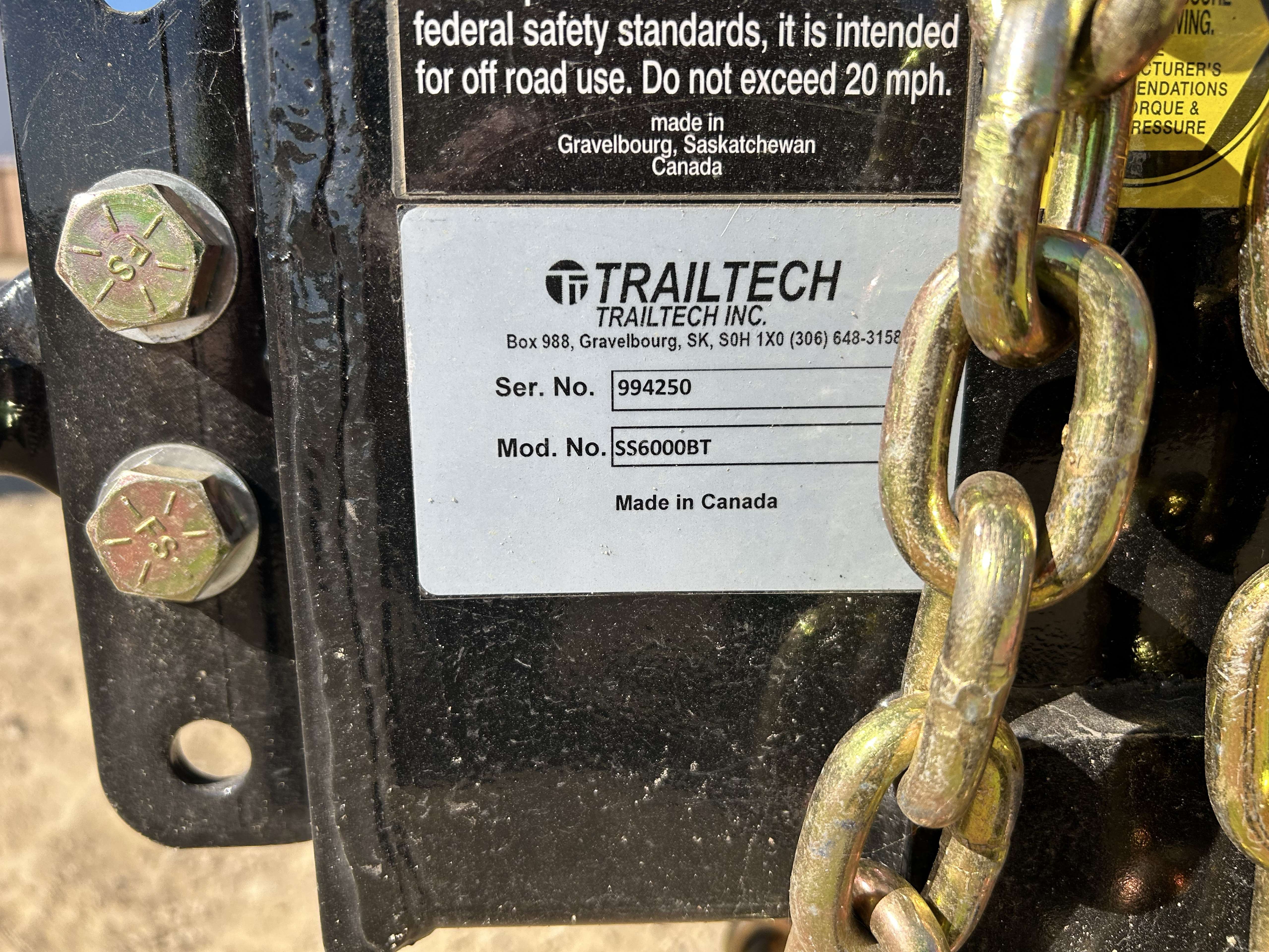 Trailtech 5 Bale Transport Trailer