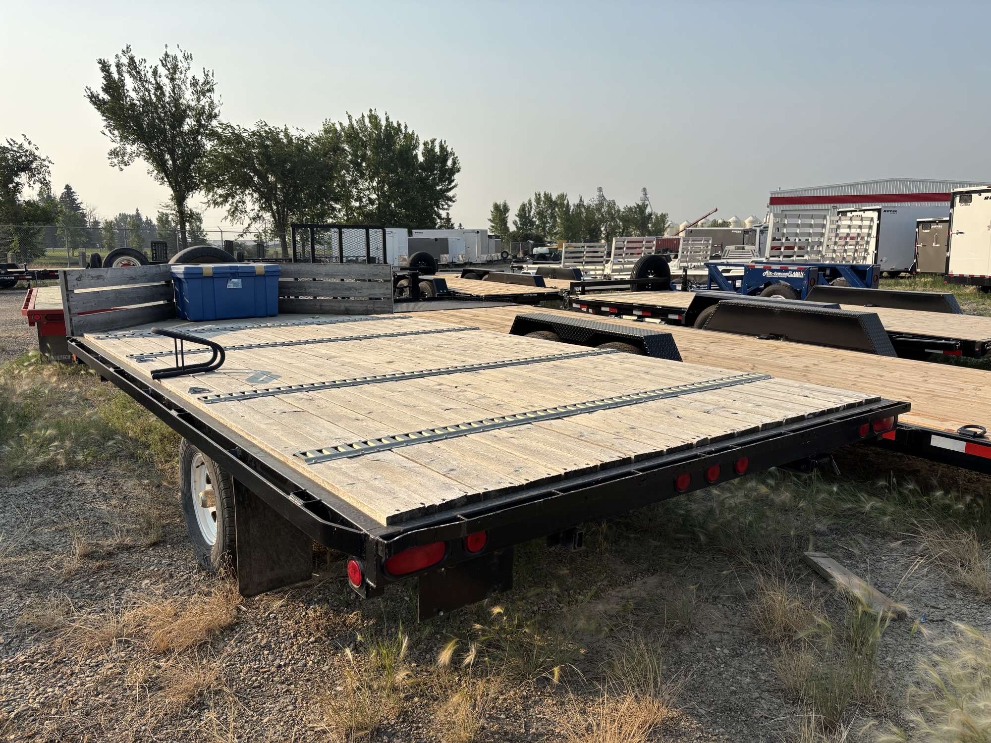 Used 2003 Trailtech 14' Sled Trailer