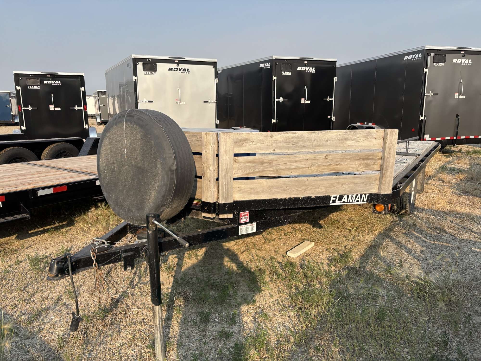 Used 2003 Trailtech 14' Sled Trailer
