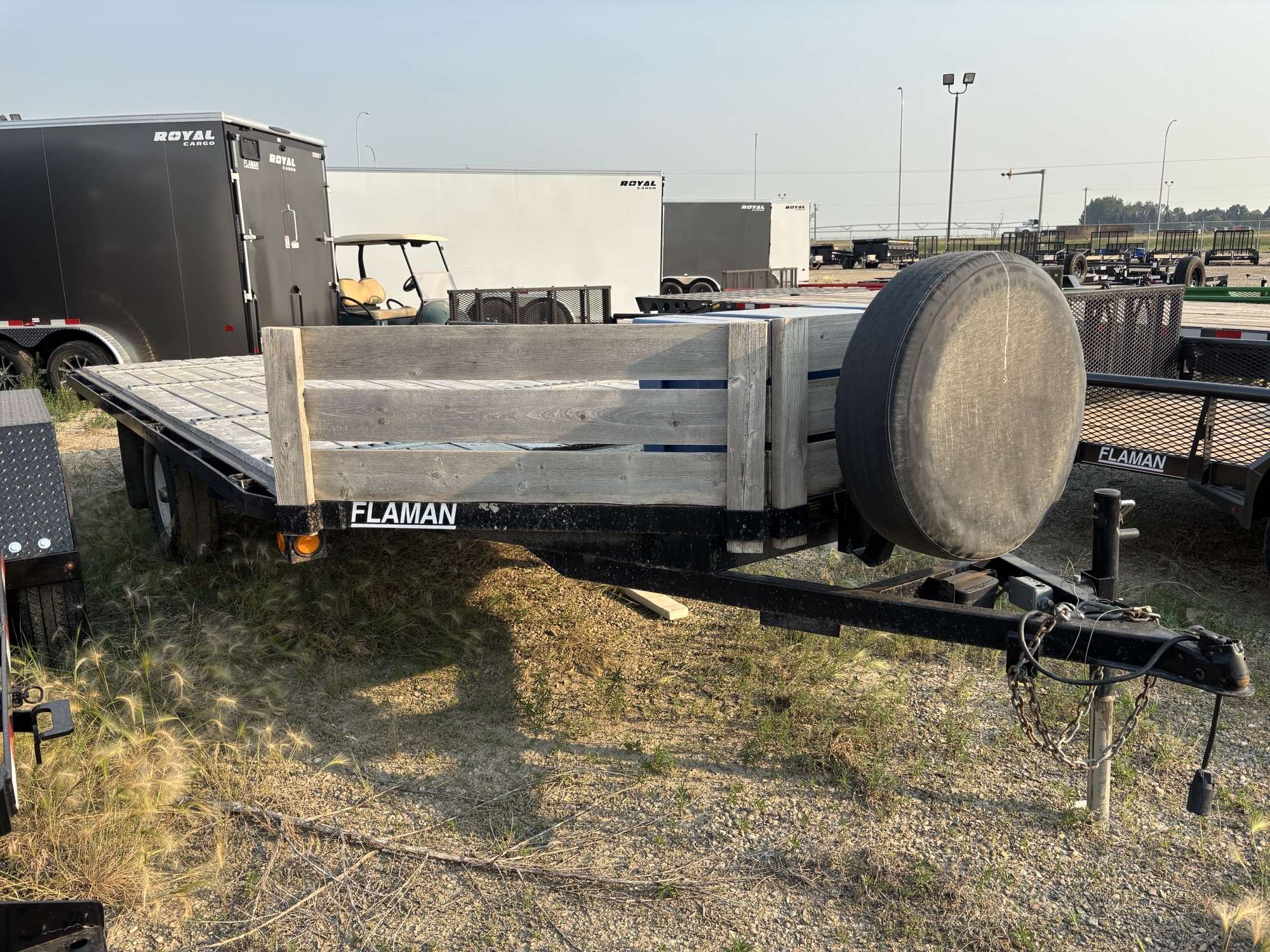 Used 2003 Trailtech 14' Sled Trailer