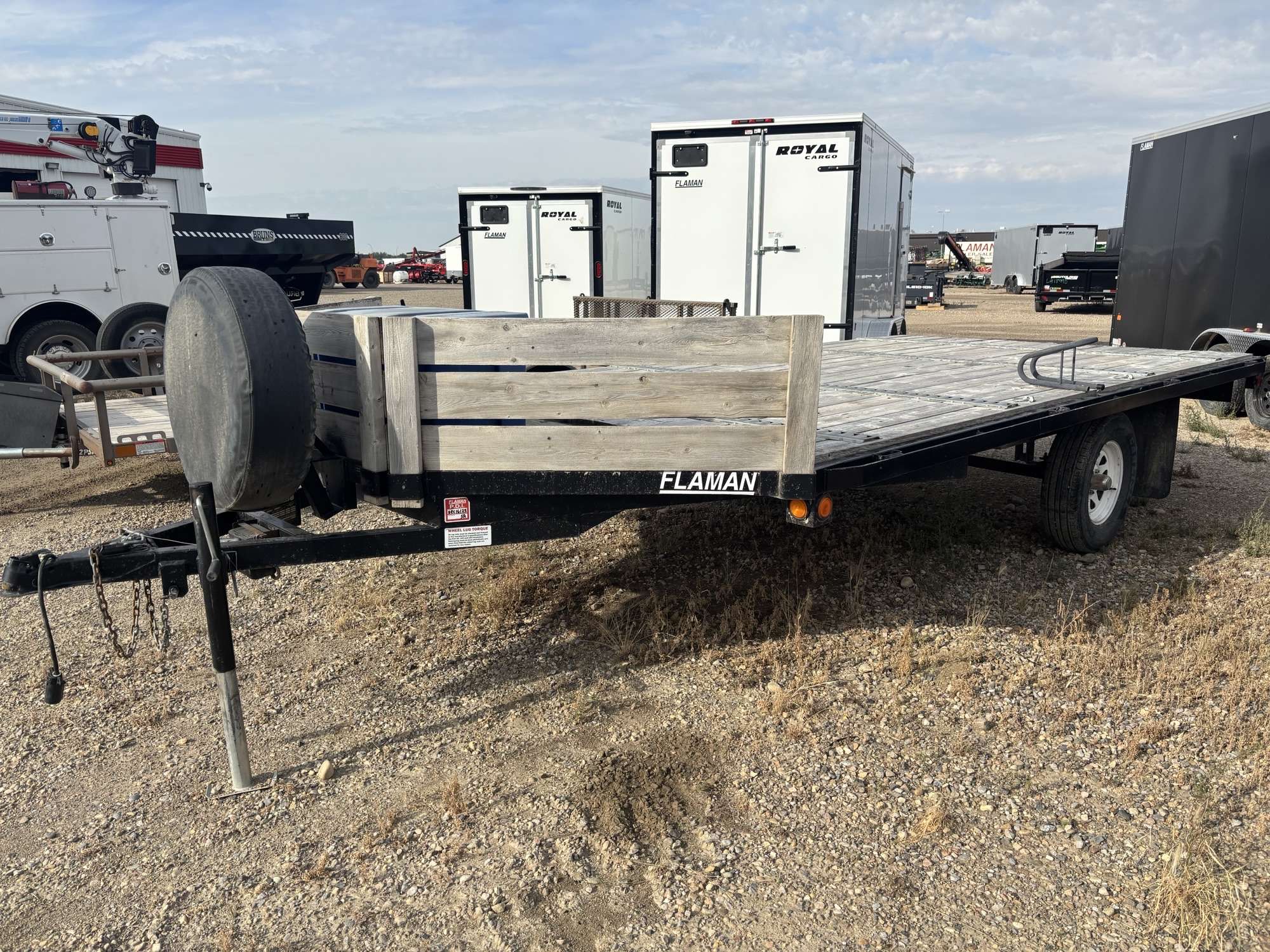 Used 2003 Trailtech 14' Sled Trailer