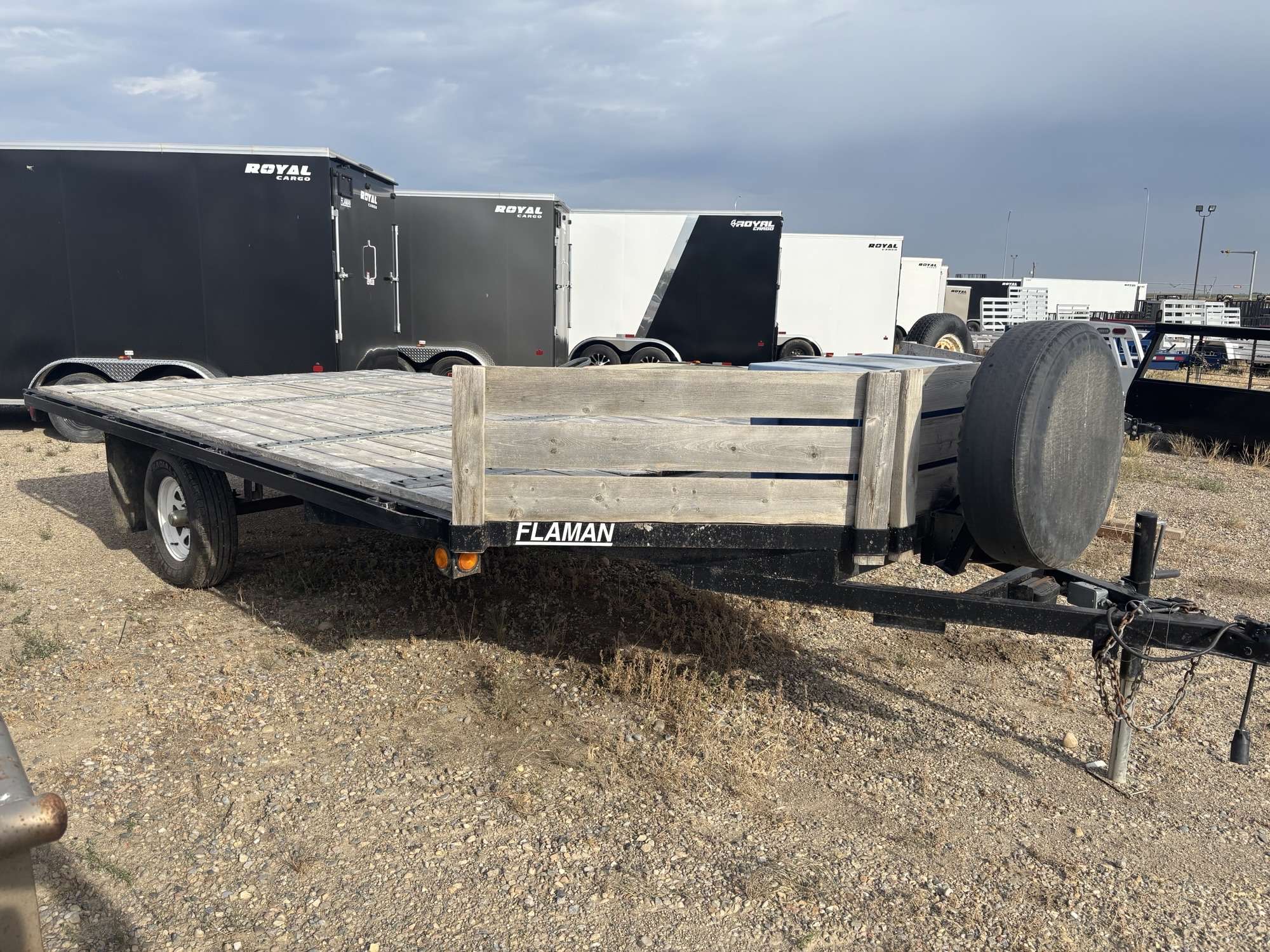 Used 2003 Trailtech 14' Sled Trailer