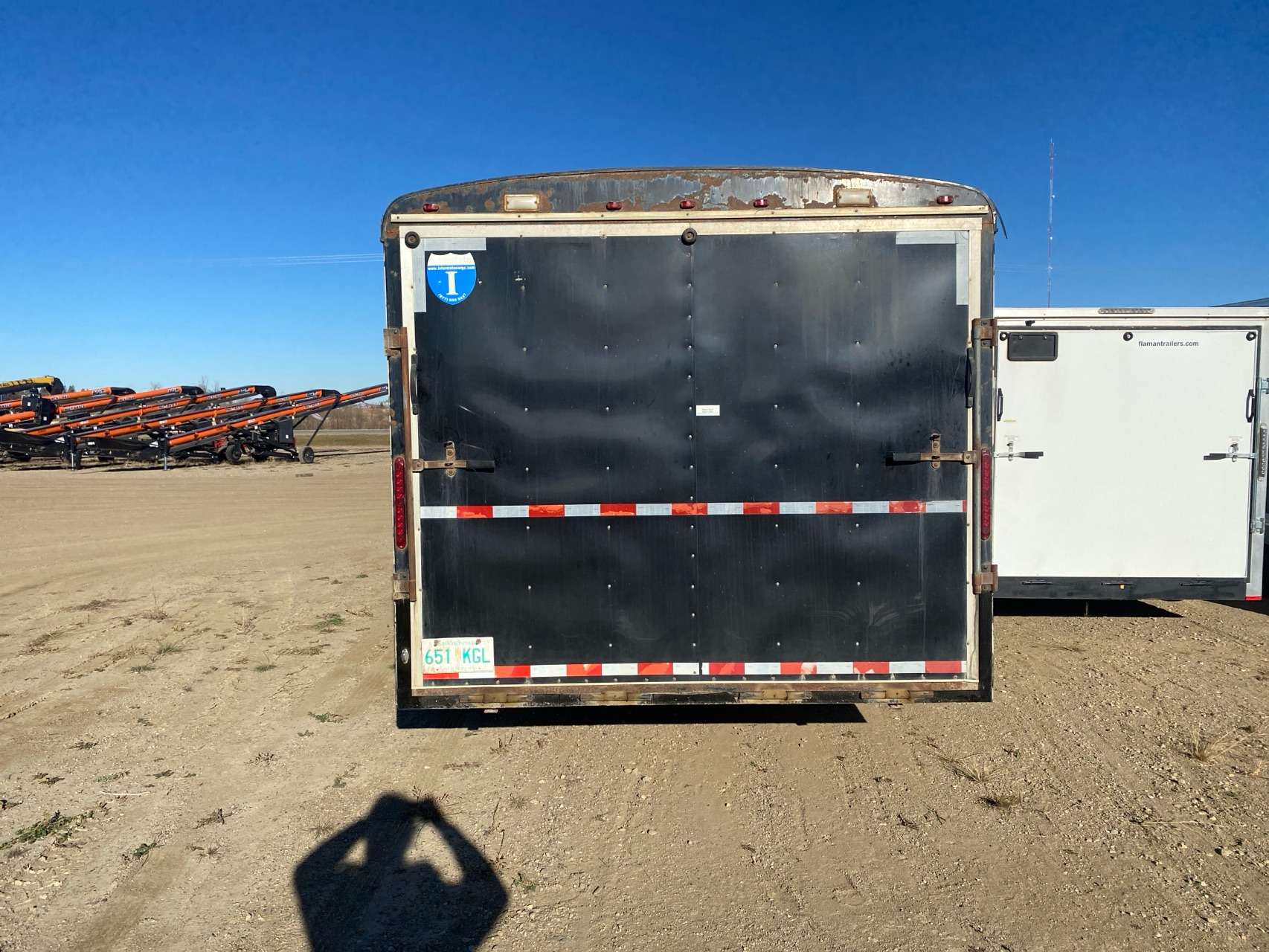 Used 2007 Interstate 8'6" x 22' Toy Hauler