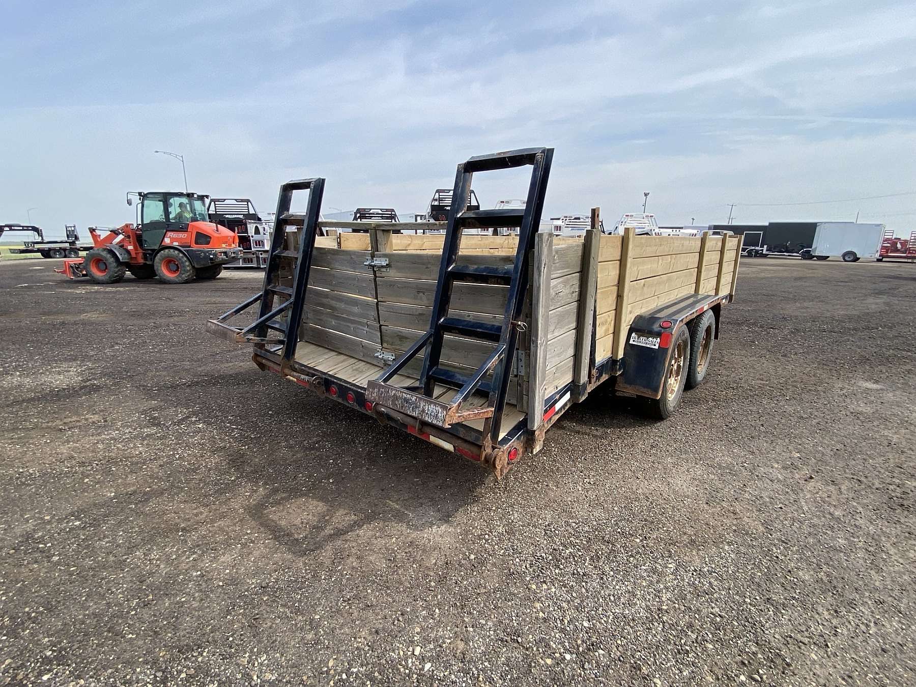 Used 2009 18' Lowboy Trailer