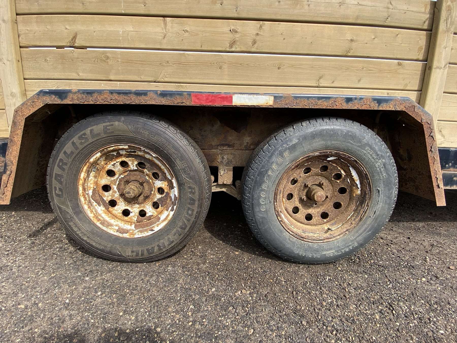 Used 2009 18' Lowboy Trailer