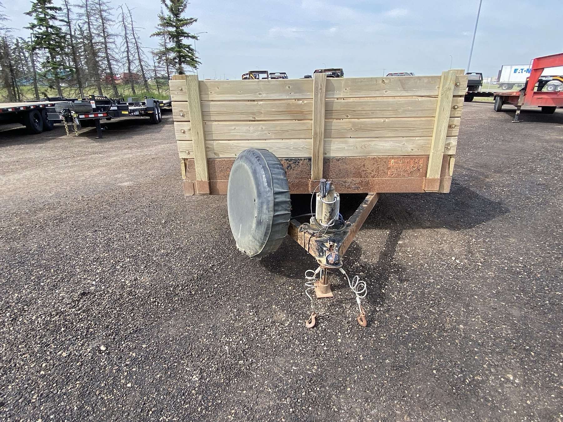 Used 2009 18' Lowboy Trailer