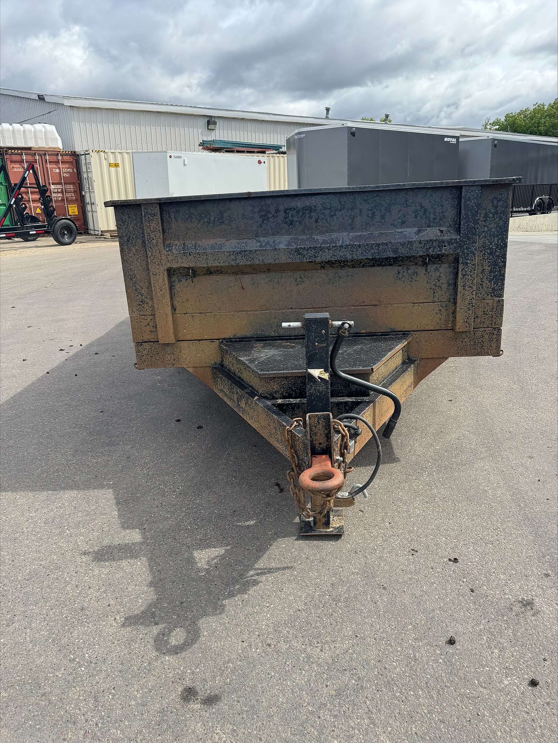 Used 2010 Pace American 7'x14' Dump Trailer