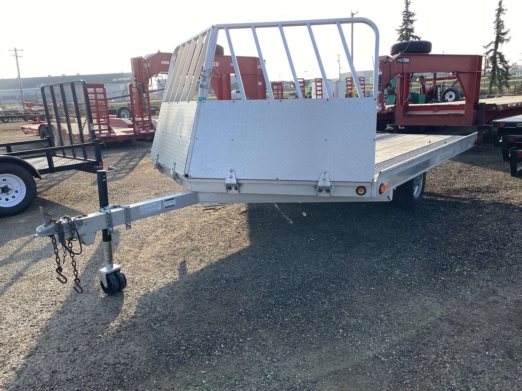 Used 2011 Aluma 12' Sled Trailer