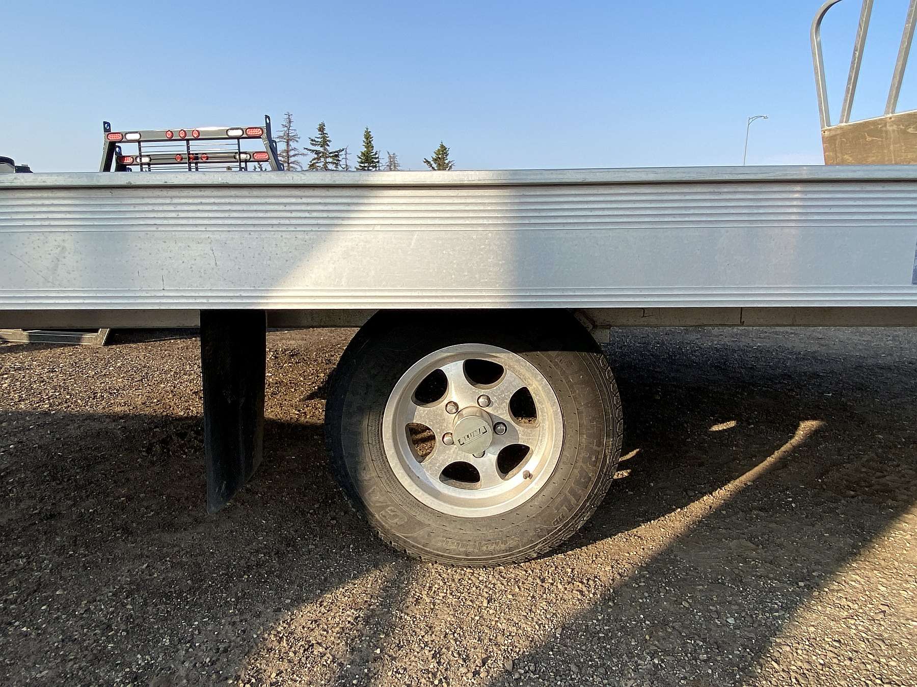 Used 2011 Aluma 12' Sled Trailer