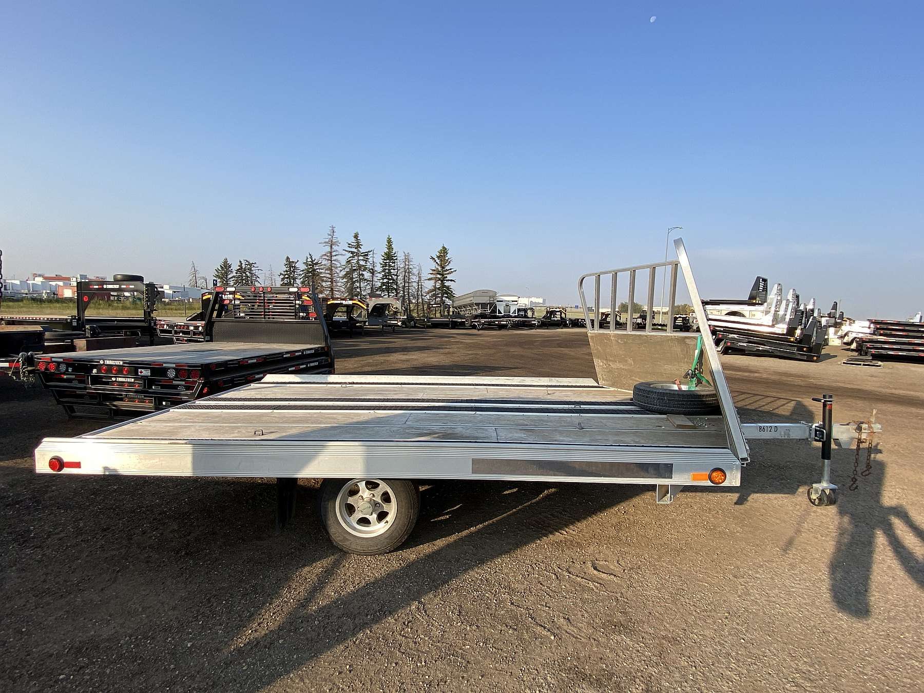 Used 2011 Aluma 12' Sled Trailer