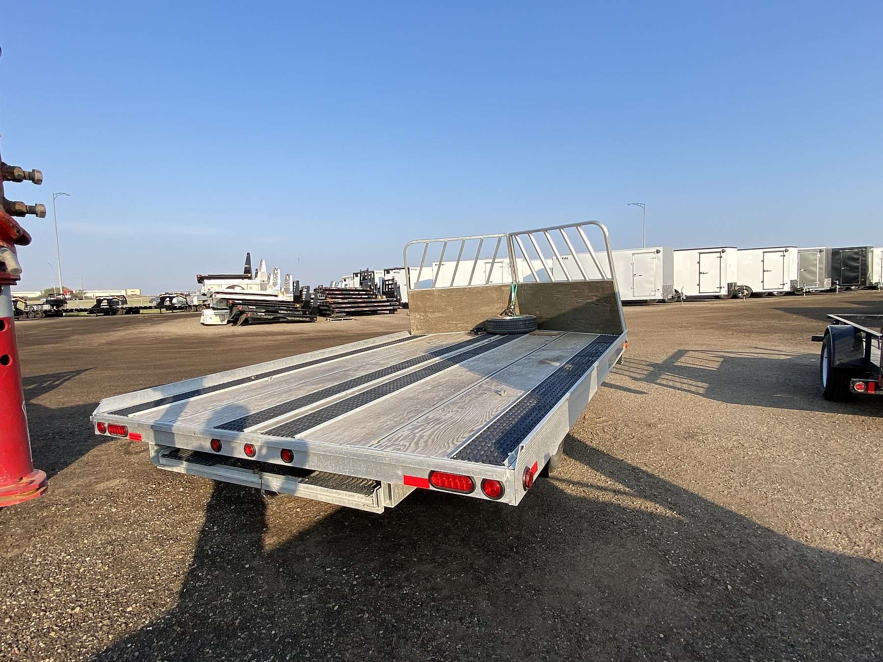 Used 2011 Aluma 12' Sled Trailer