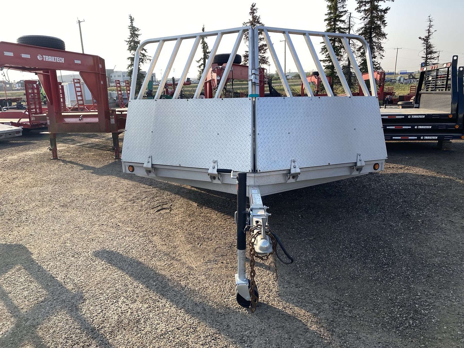 Used 2011 Aluma 12' Sled Trailer
