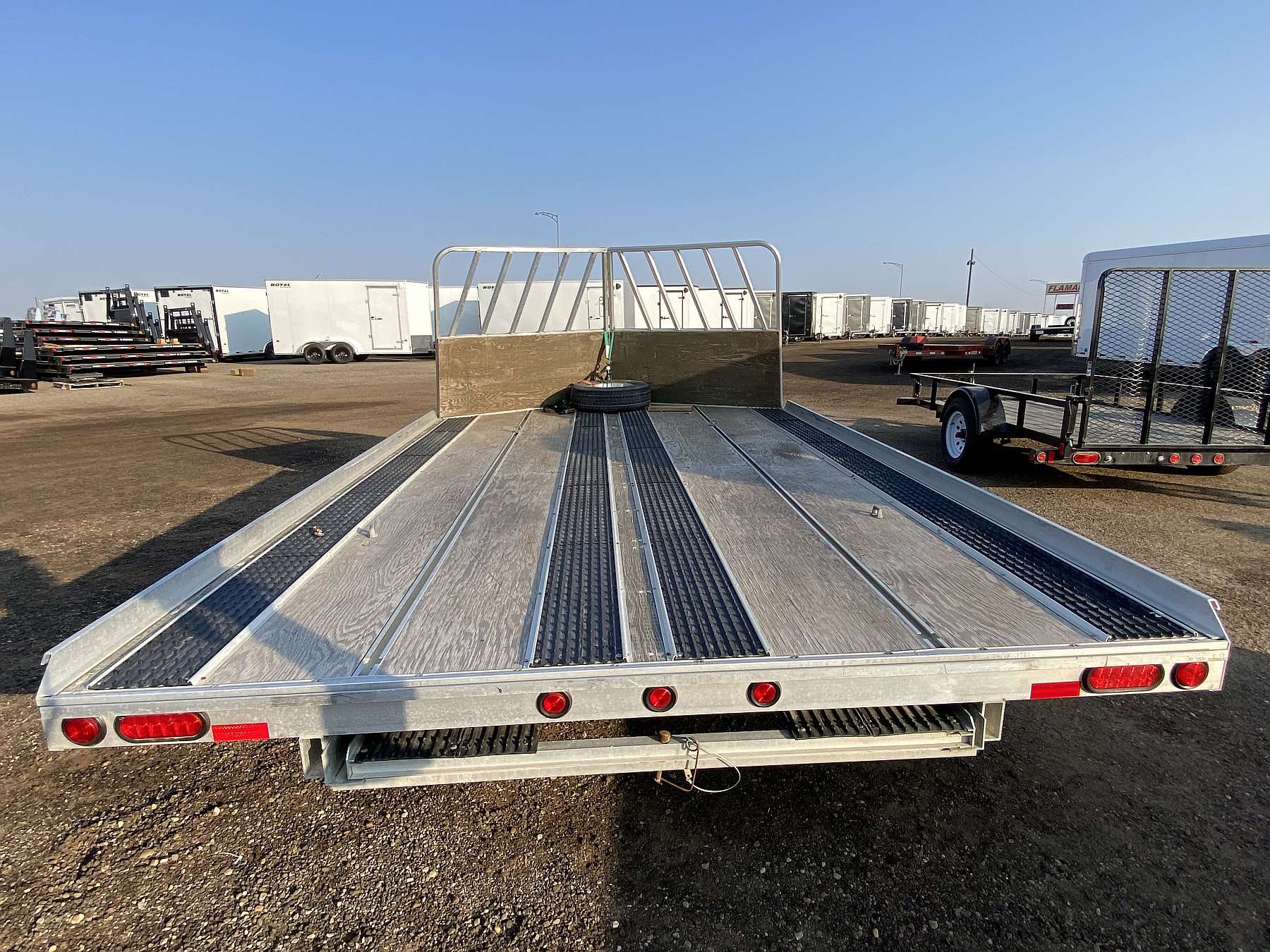 Used 2011 Aluma 12' Sled Trailer