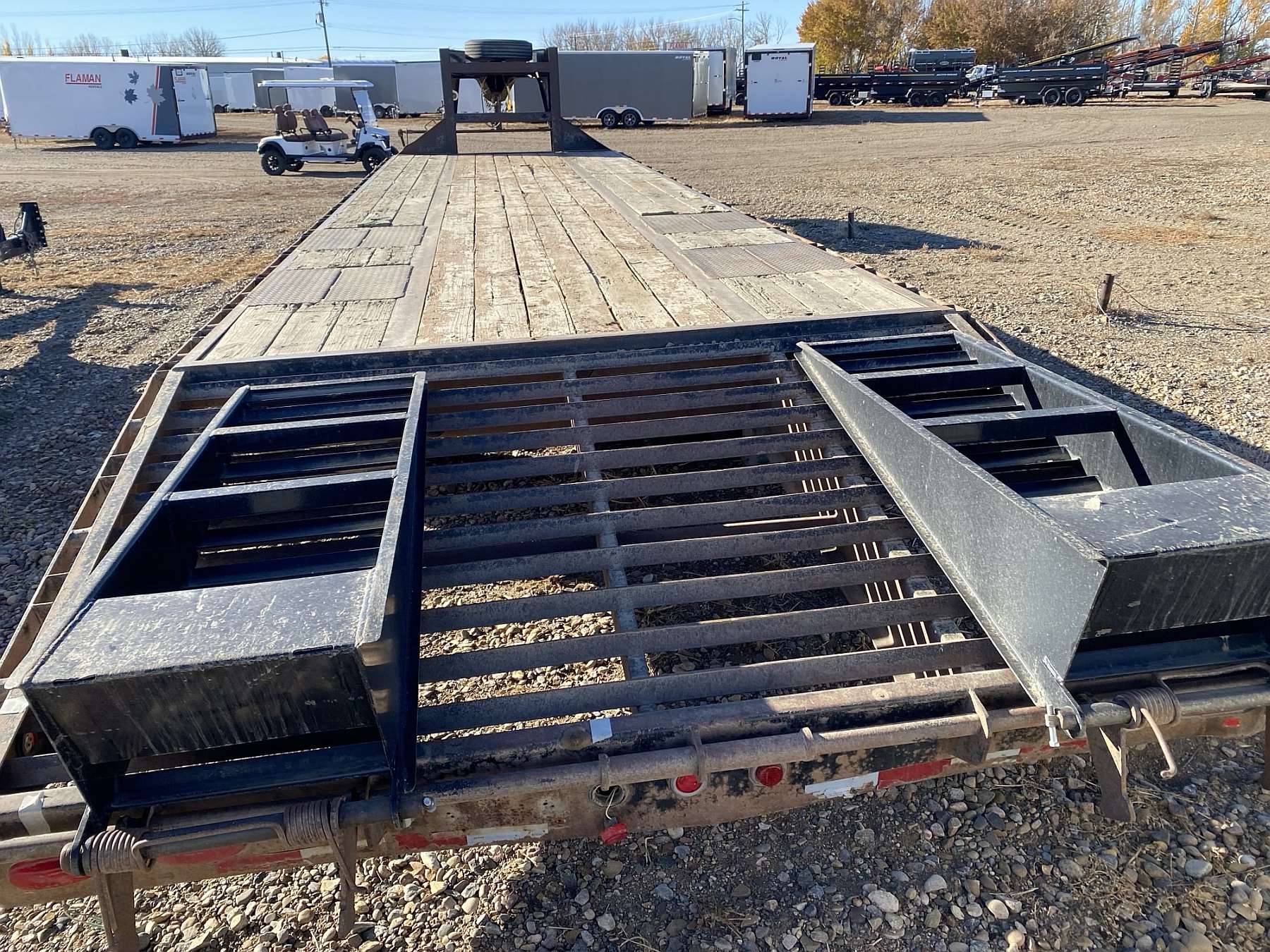 Used 2011 Big Tex 33' Gooseneck Trailer