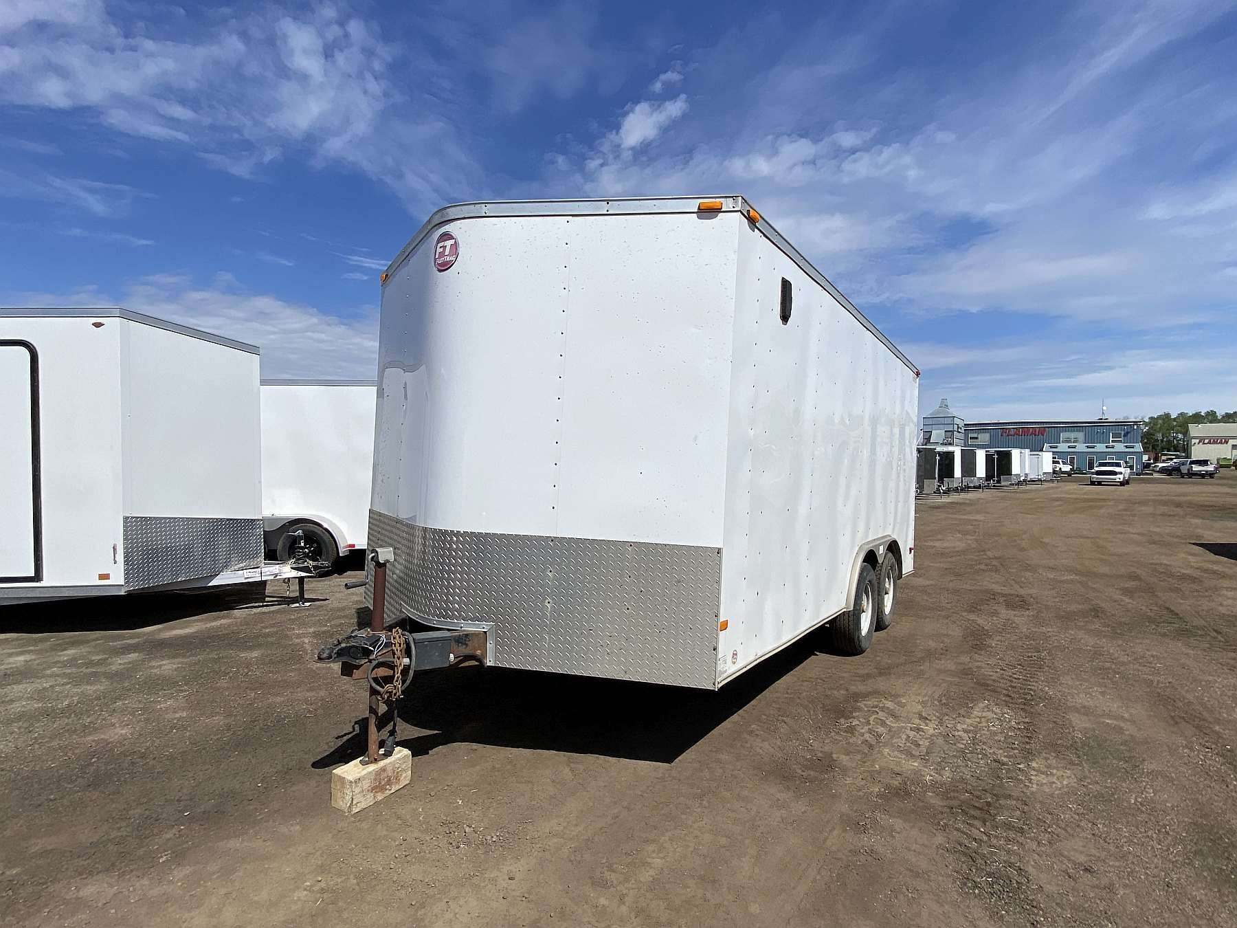 Used 2012 Wells Cargo 8.5'x16' Enclosed Cargo Trailer