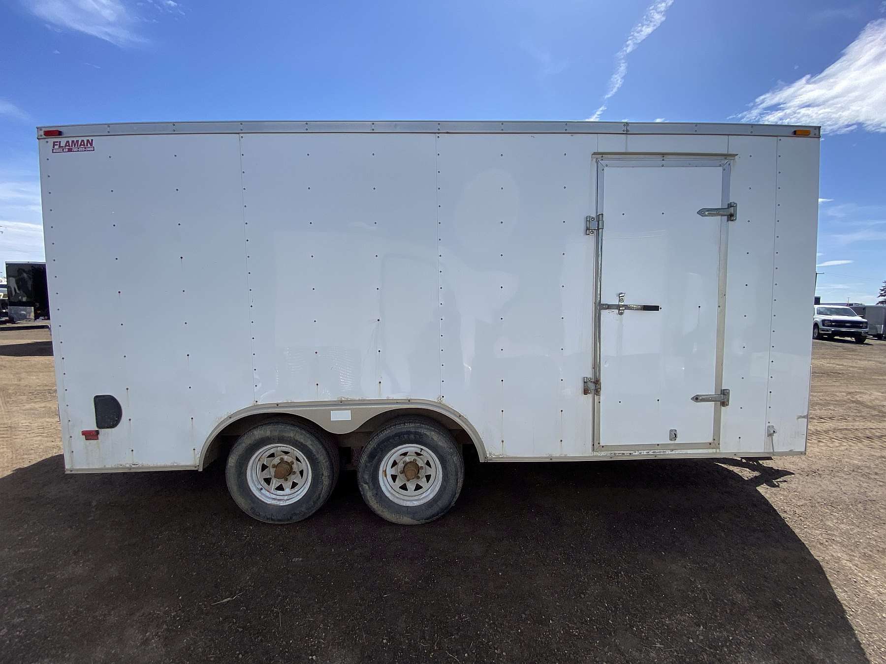 Used 2012 Wells Cargo 8.5'x16' Enclosed Cargo Trailer