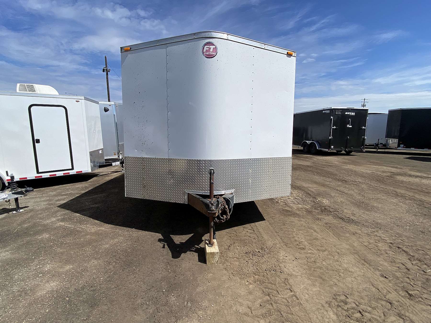 Used 2012 Wells Cargo 8.5'x16' Enclosed Cargo Trailer