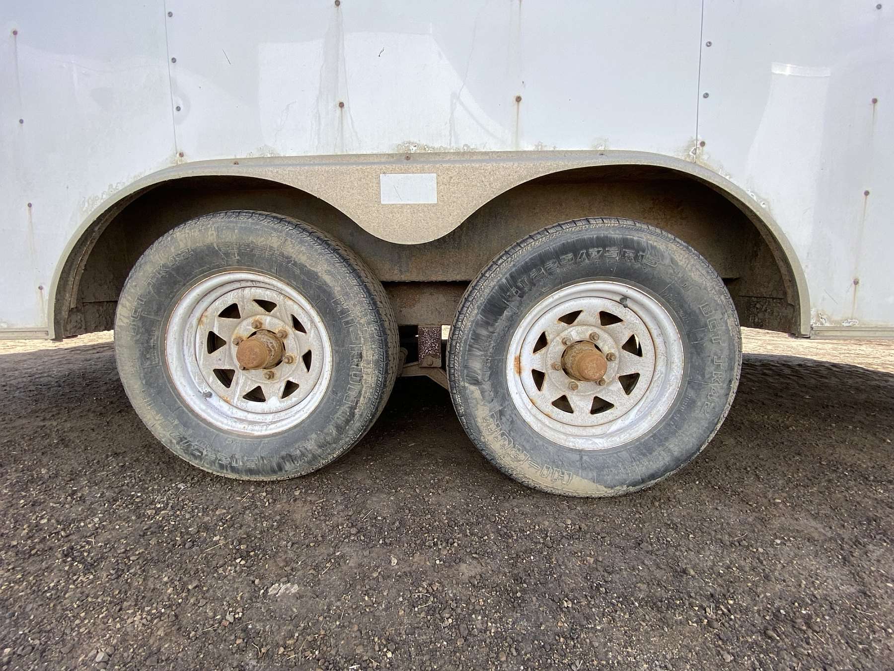 Used 2012 Wells Cargo 8.5'x16' Enclosed Cargo Trailer