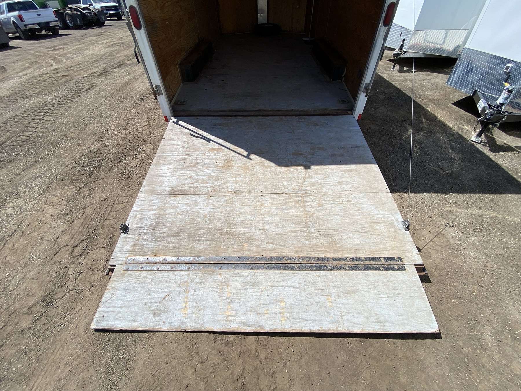 Used 2012 Wells Cargo 8.5'x16' Enclosed Cargo Trailer