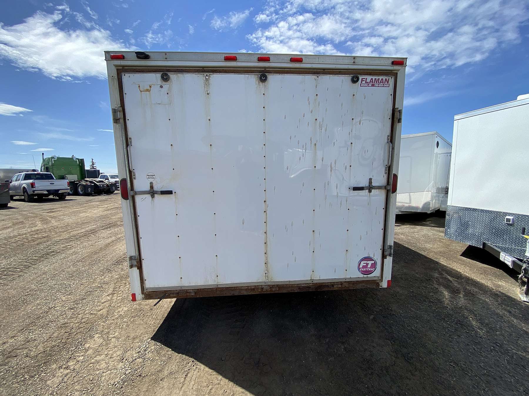 Used 2012 Wells Cargo 8.5'x16' Enclosed Cargo Trailer