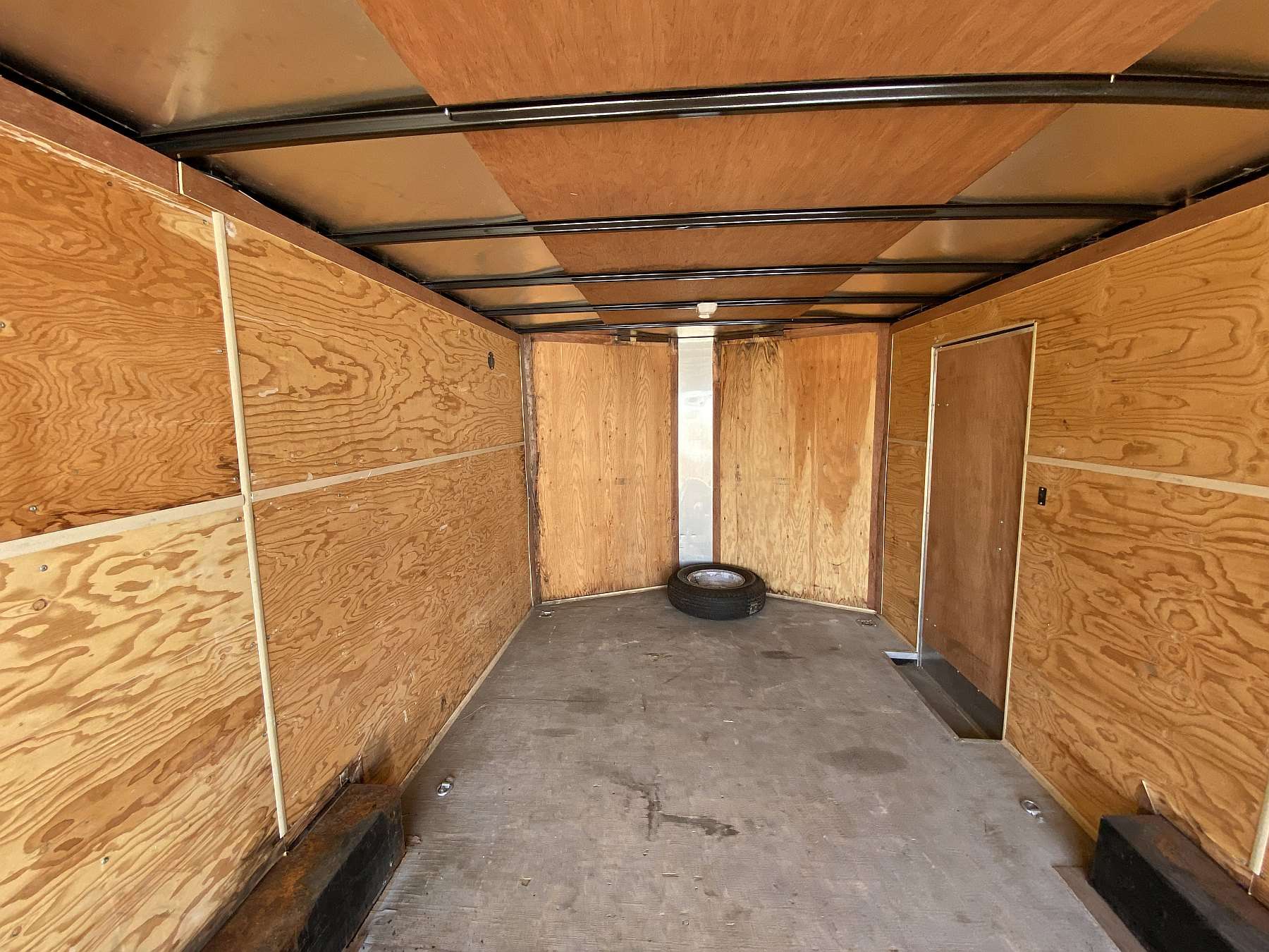 Used 2012 Wells Cargo 8.5'x16' Enclosed Cargo Trailer