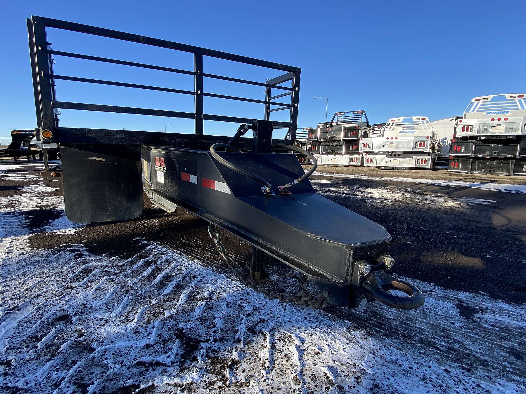 Used 2013 Behnke 32' Pintle Hitch Sprayer Trailer