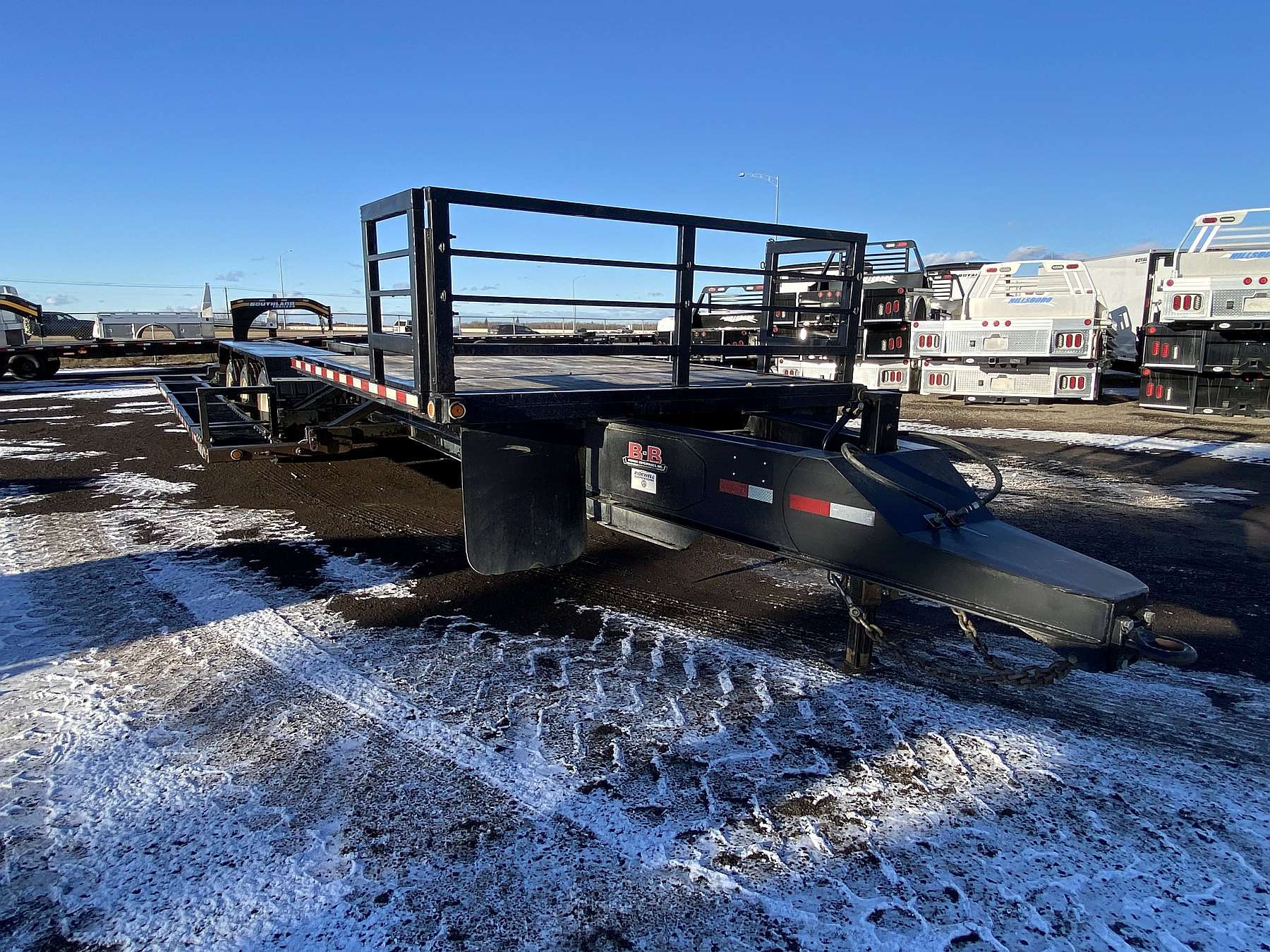 Used 2013 Behnke Pintle Hitch Sprayer Trailer
