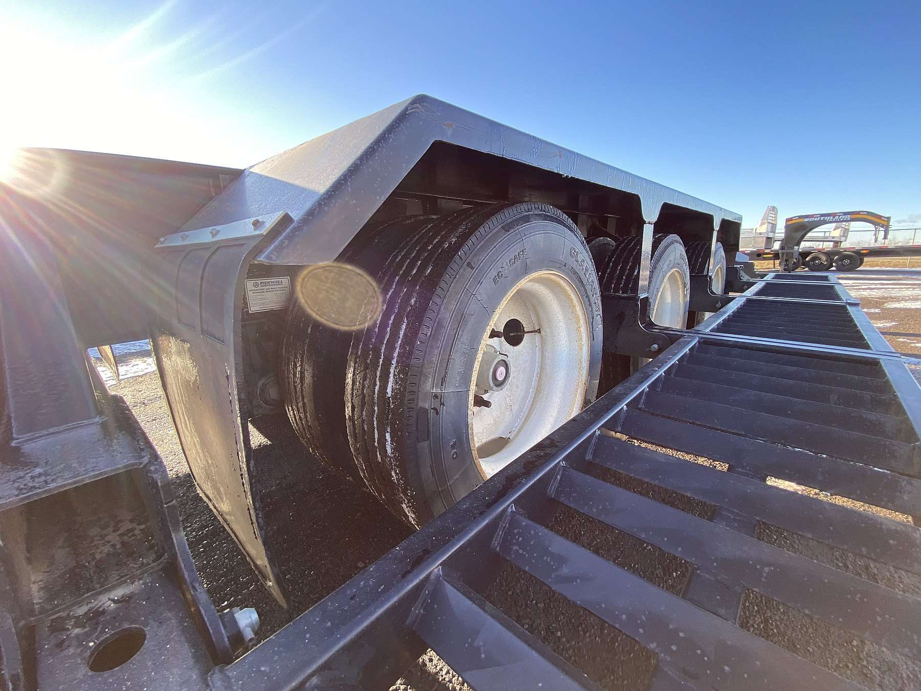 Used 2013 Behnke Pintle Hitch Sprayer Trailer