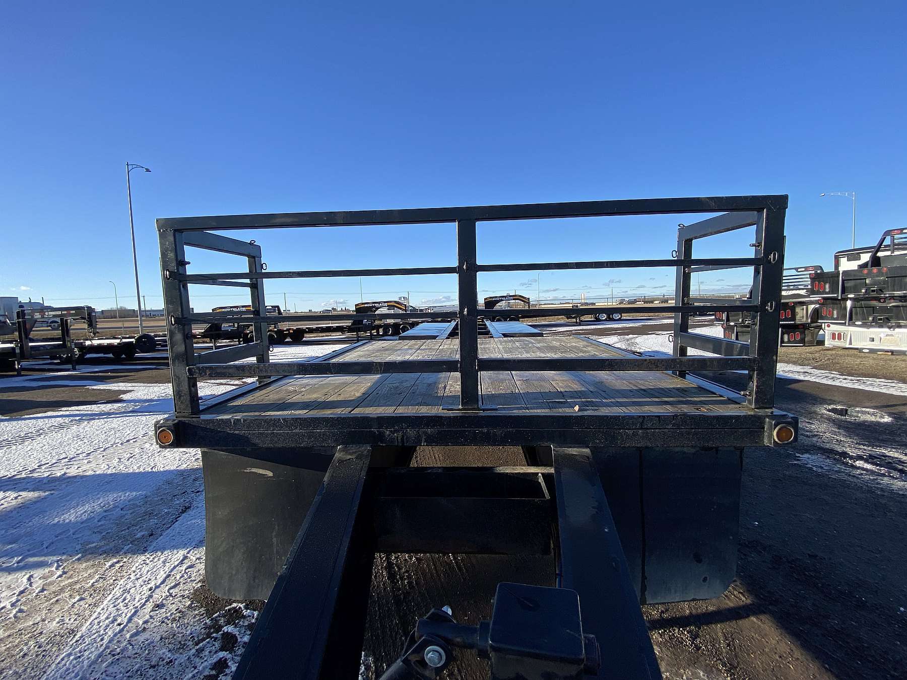 Used 2013 Behnke Pintle Hitch Sprayer Trailer