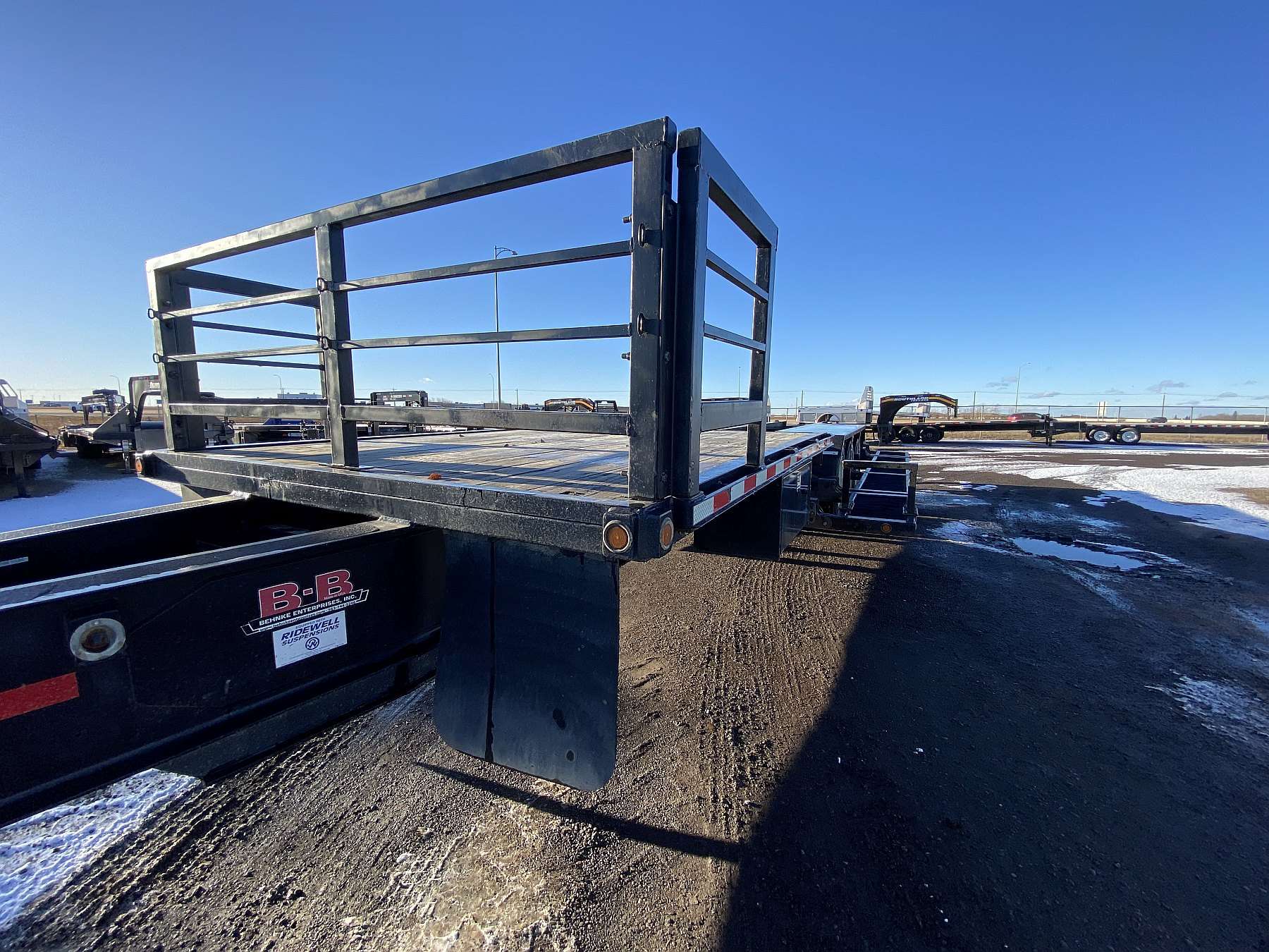 Used 2013 Behnke Pintle Hitch Sprayer Trailer