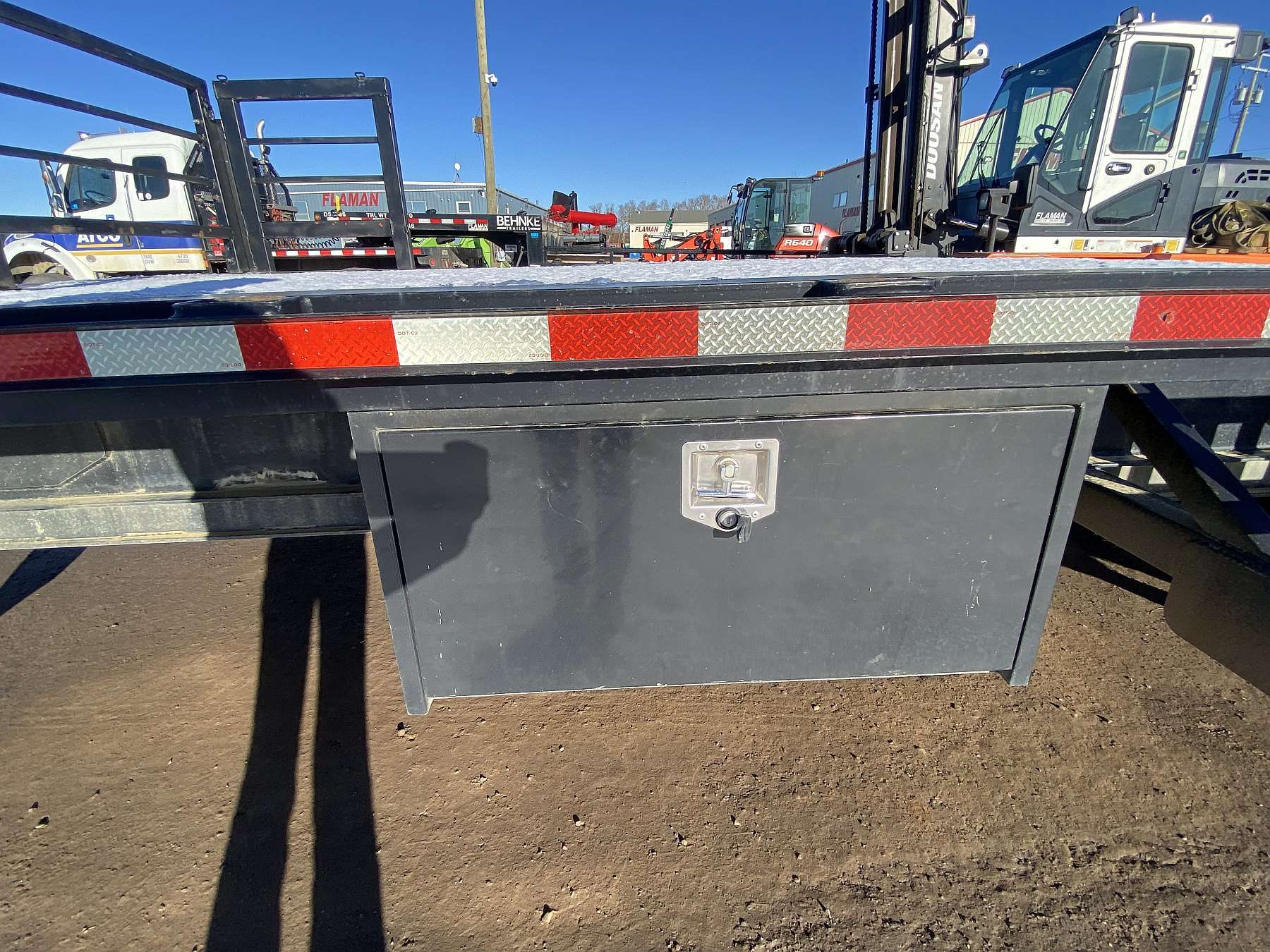 Used 2013 Behnke Pintle Hitch Sprayer Trailer