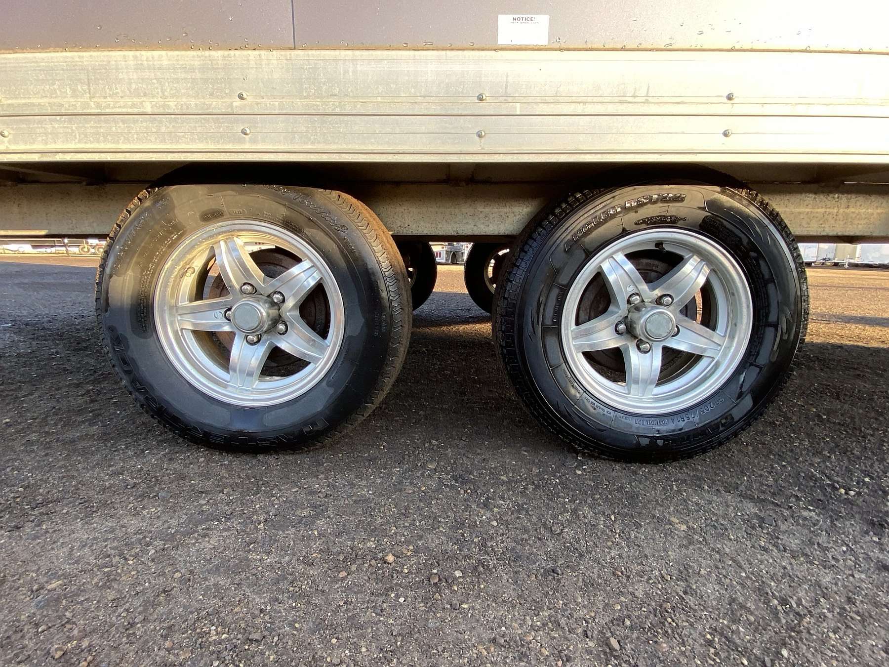 Used 2014 ATC 8.5'x16' Aluminum Enclosed Sled Trailer