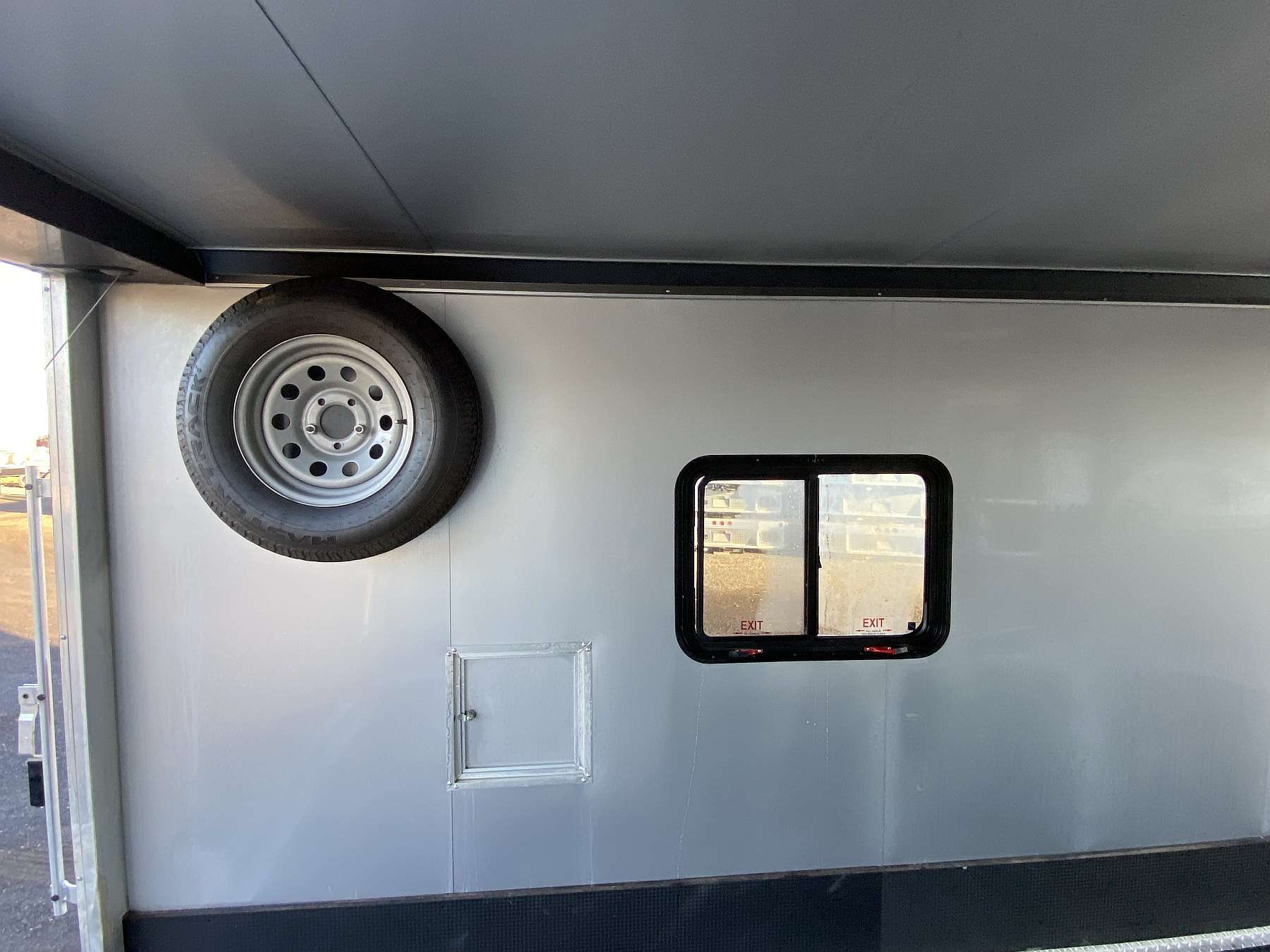 Used 2014 ATC 8.5'x16' Aluminum Enclosed Sled Trailer