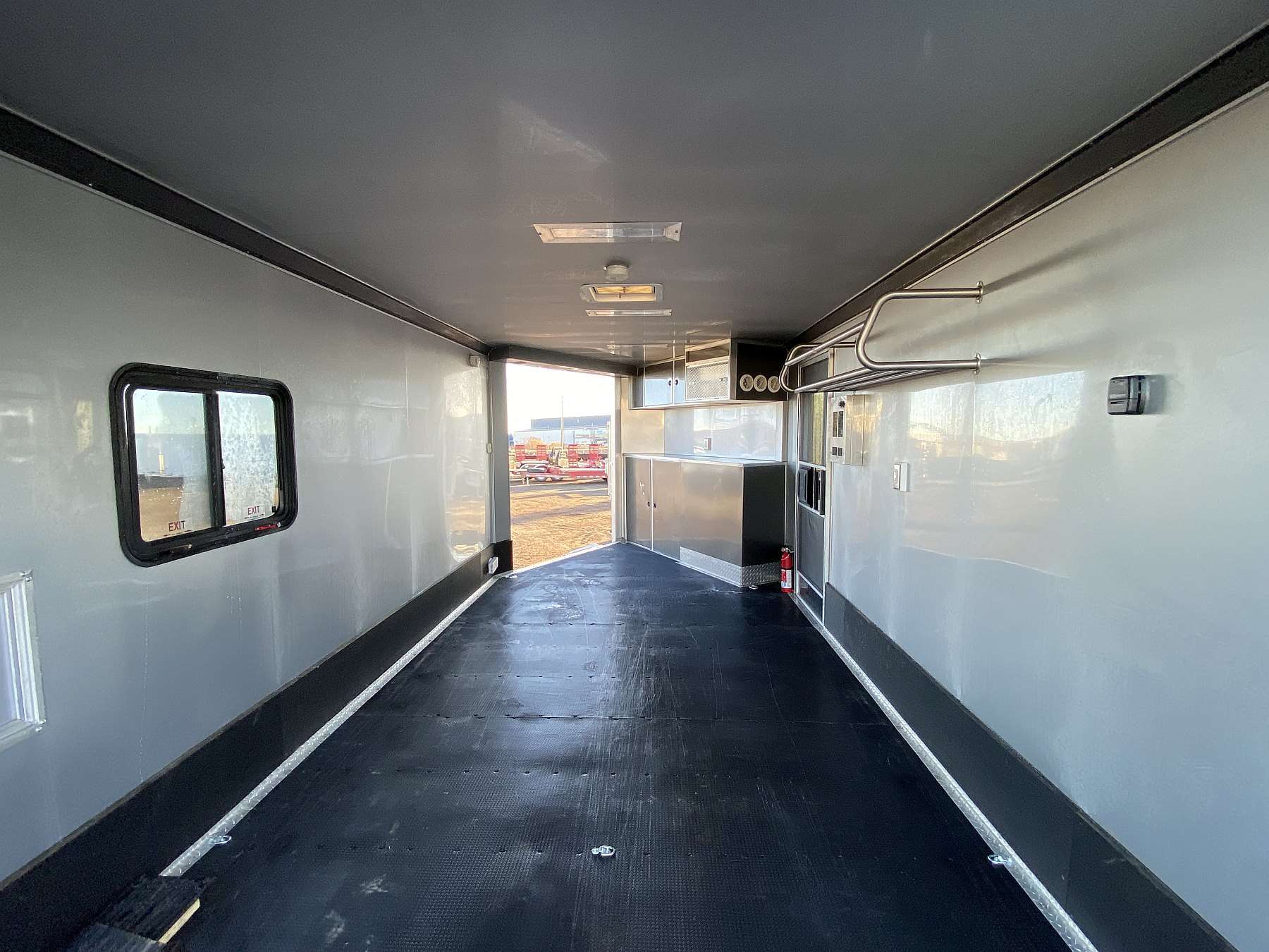 Used 2014 ATC 8.5'x16' Aluminum Enclosed Sled Trailer