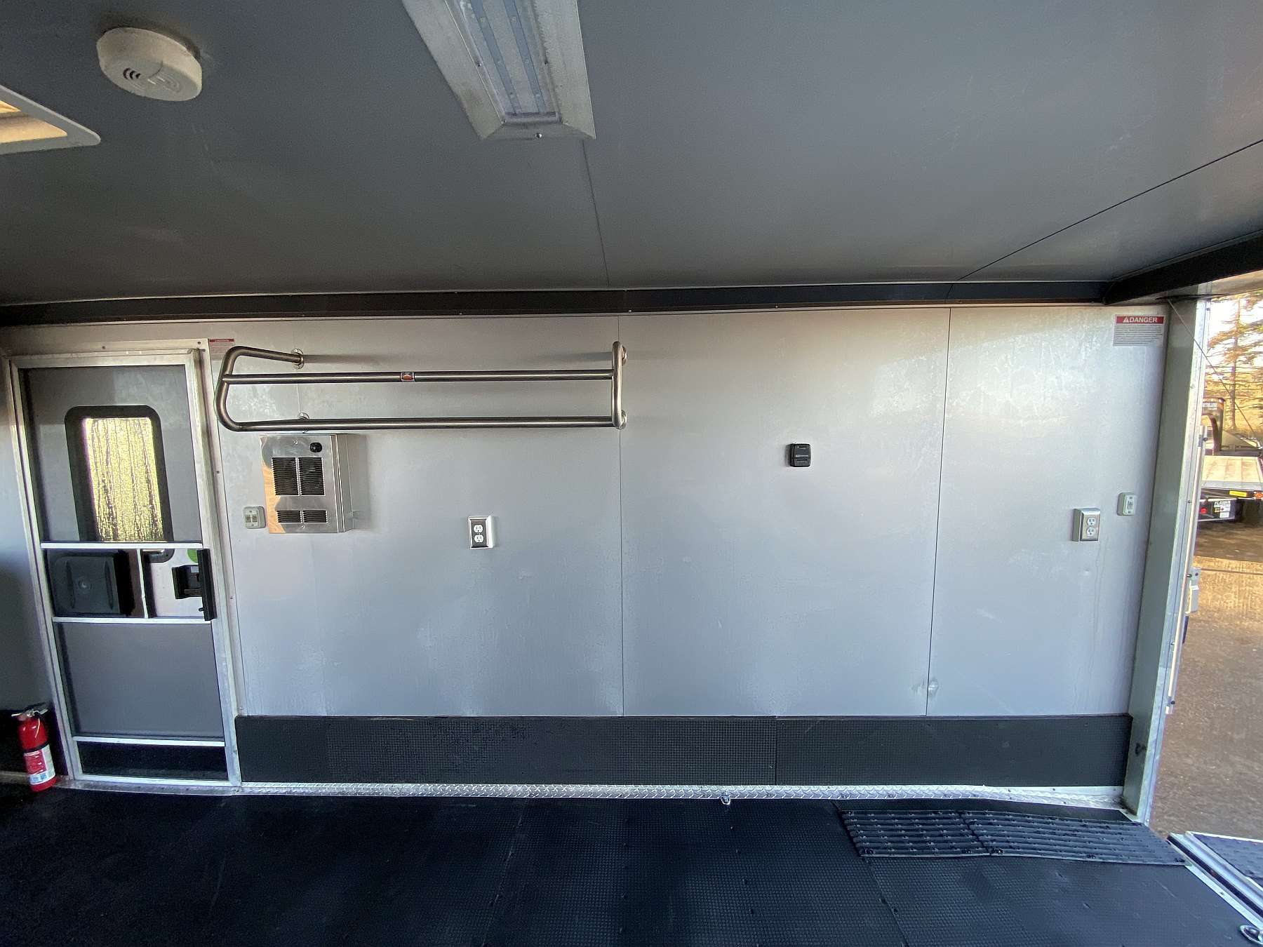 Used 2014 ATC 8.5'x16' Aluminum Enclosed Sled Trailer