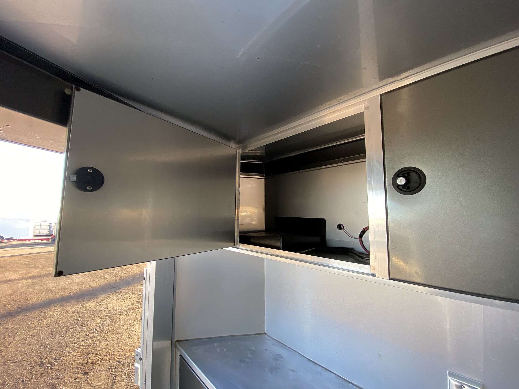 Used 2014 ATC 8.5'x16' Aluminum Enclosed Sled Trailer