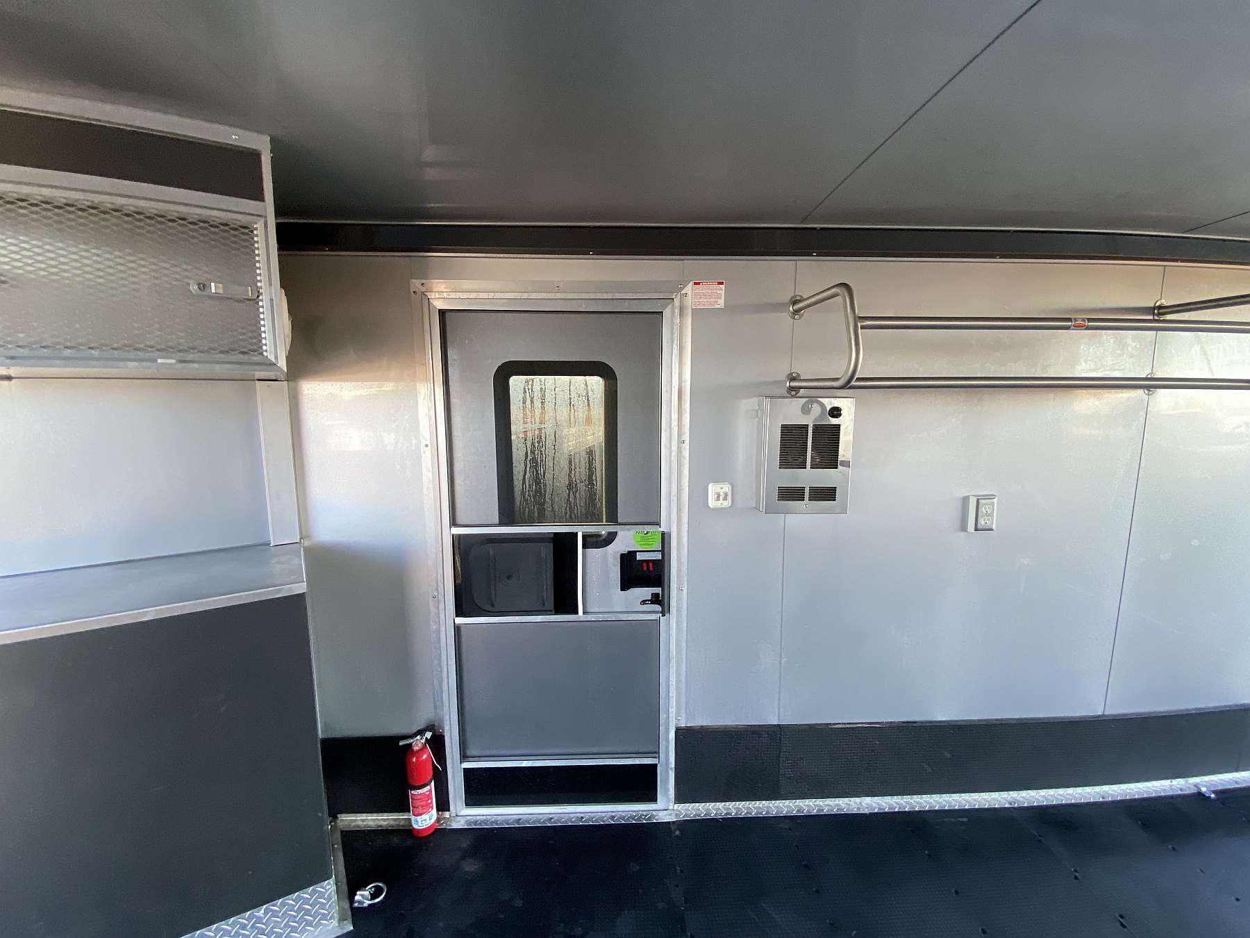 Used 2014 ATC 8.5'x16' Aluminum Enclosed Sled Trailer
