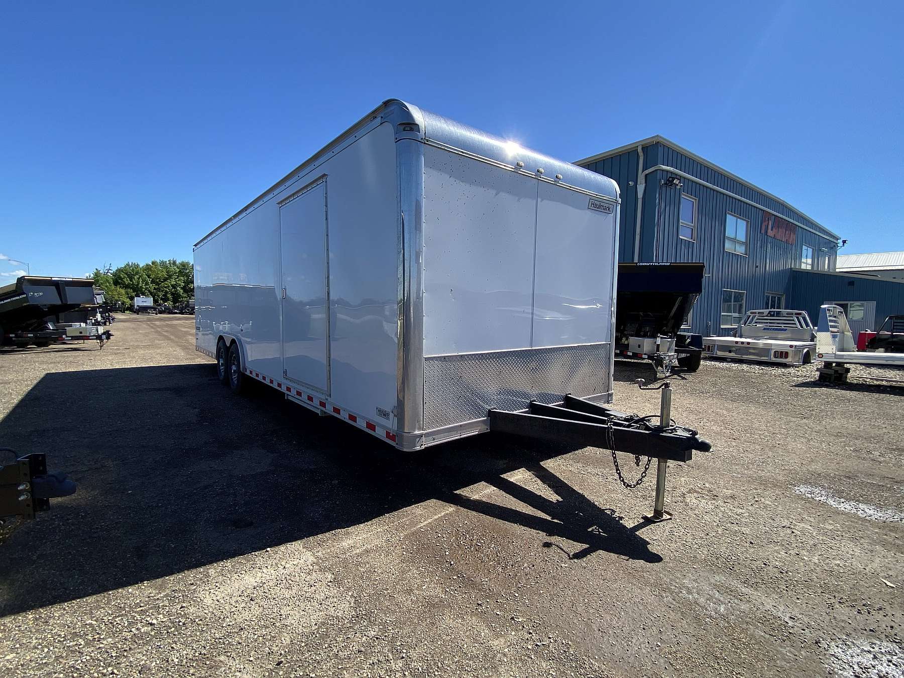 Used 2014 Haulmark 8.5'x28' Enclosed Car Hauler