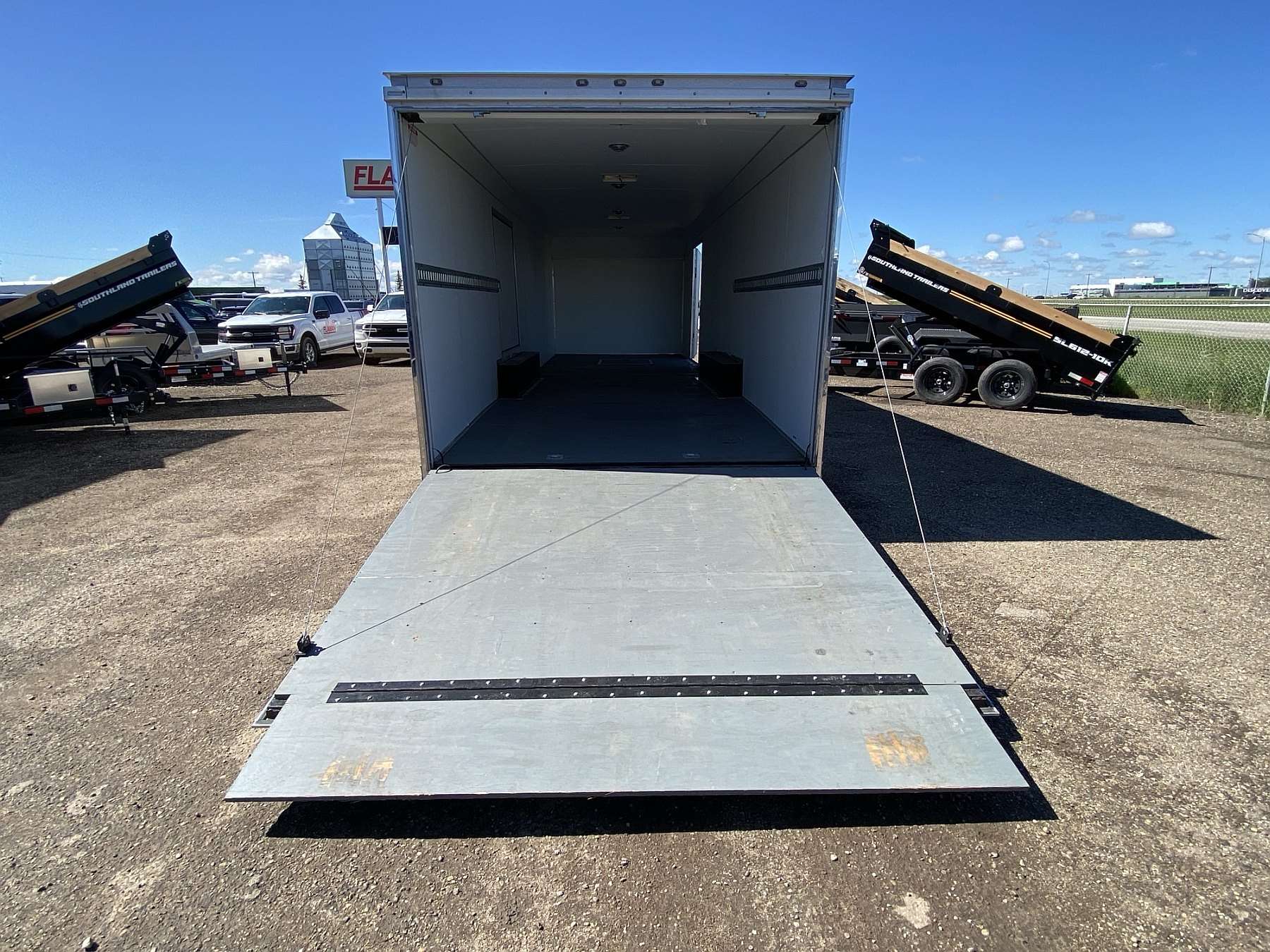 Used 2014 Haulmark 8.5'x28' Enclosed Car Hauler