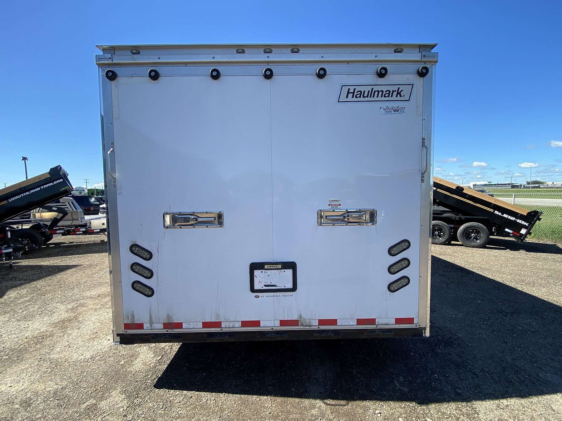 Used 2014 Haulmark 8.5'x28' Enclosed Car Hauler