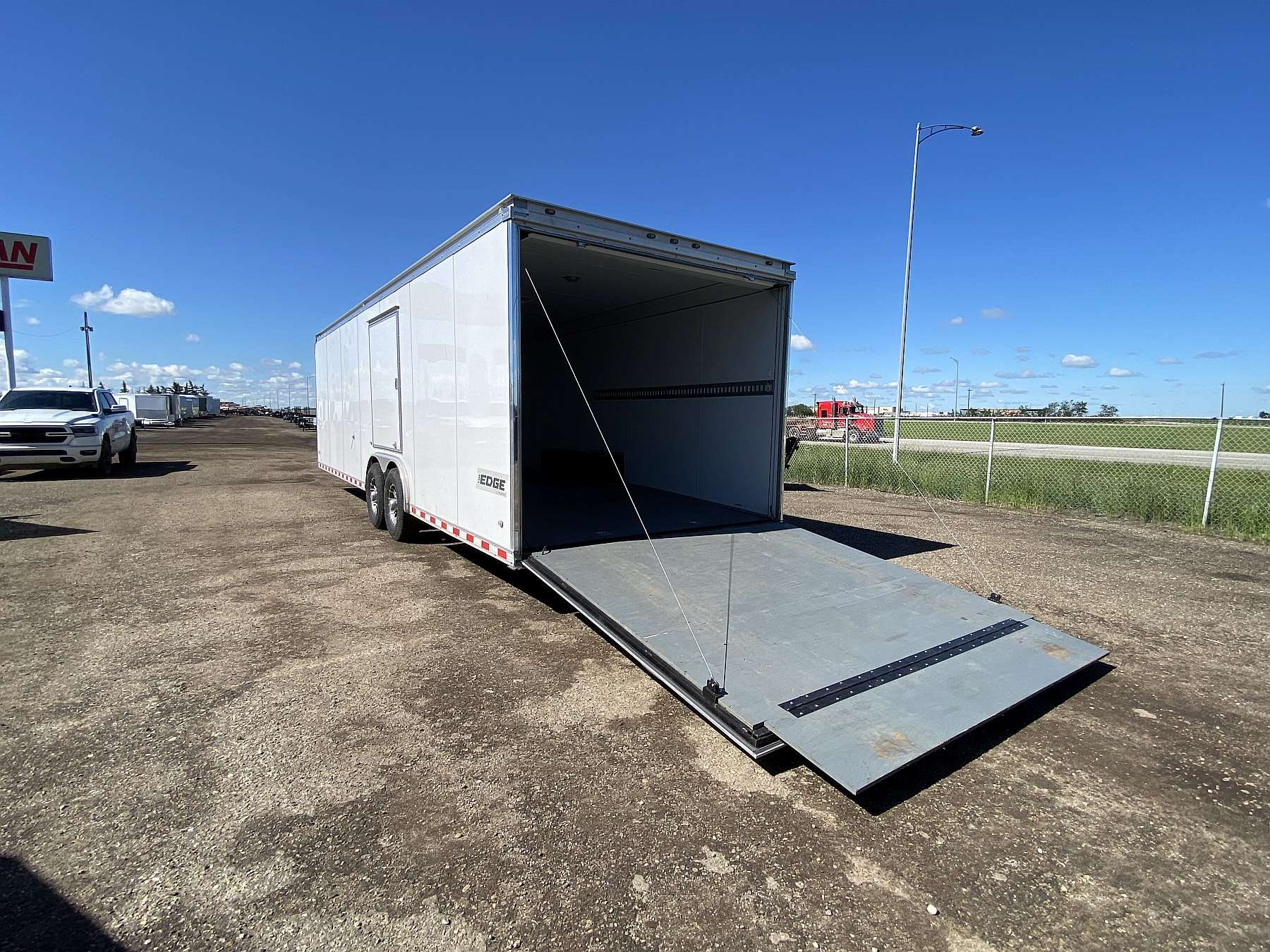 Used 2014 Haulmark 8.5'x28' Enclosed Car Hauler